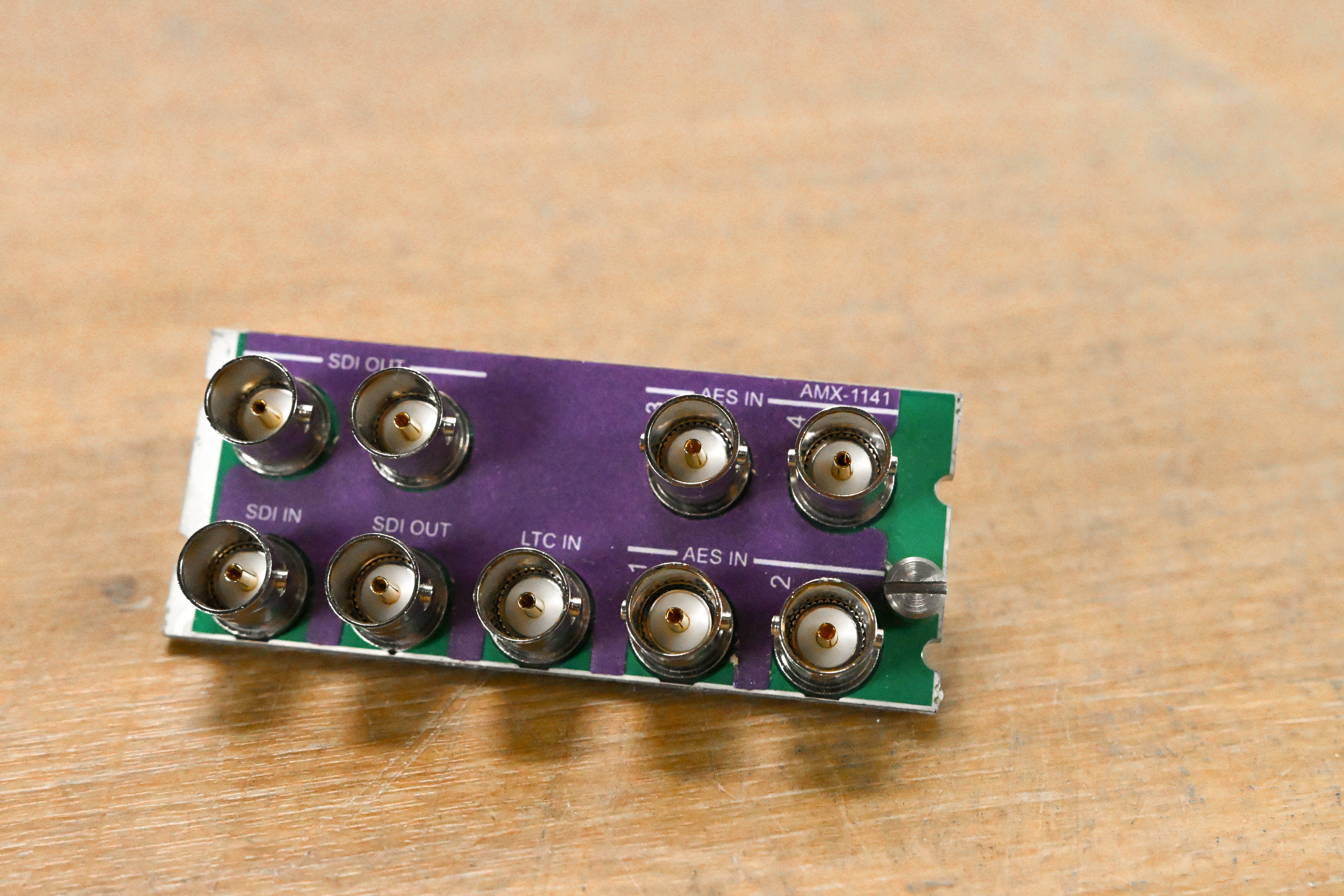 Miranda AMX-1141 Rear I/O Module for Densité Frame