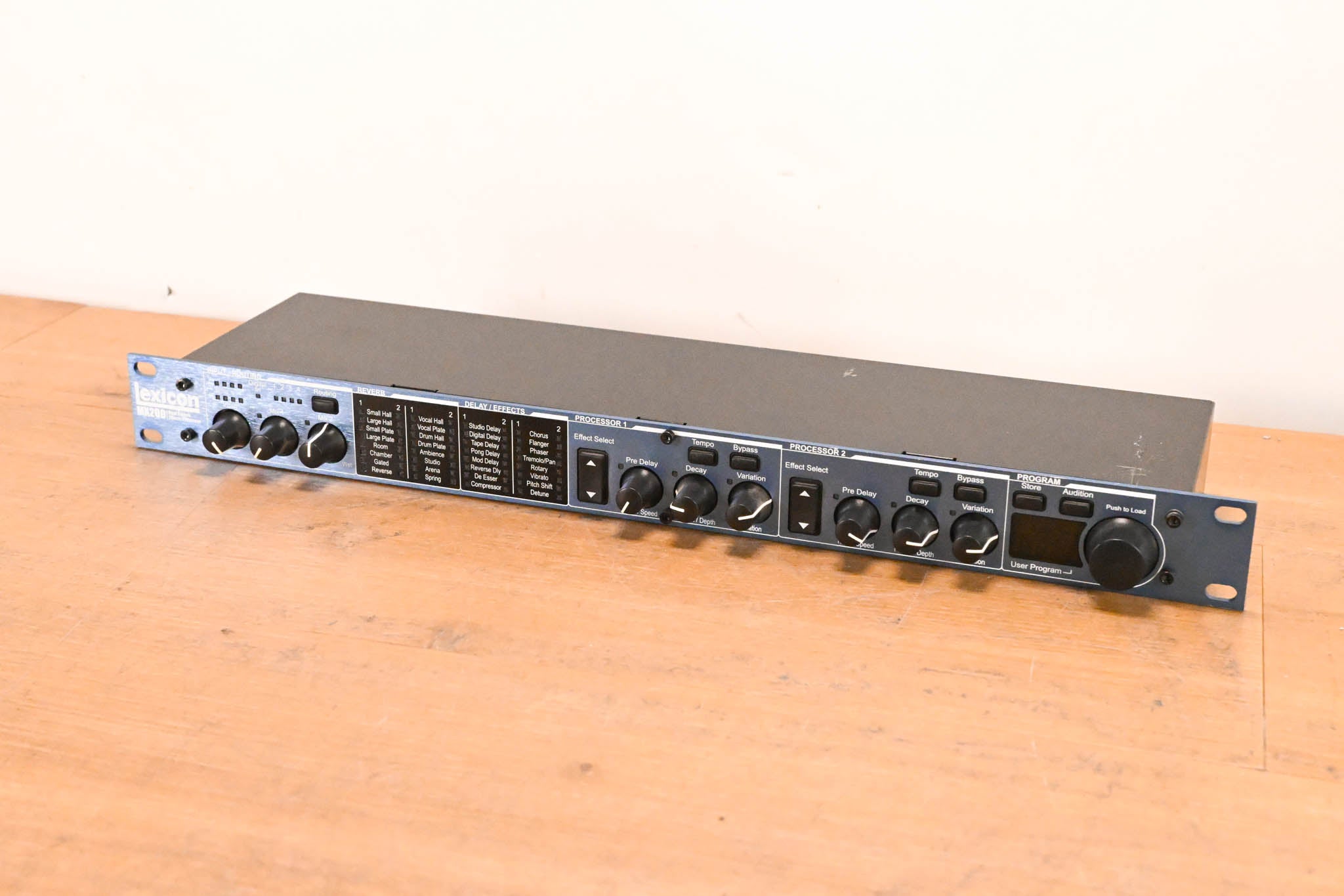 Lexicon MX200 2-Channel Digital Effects Processor (NO POWER SUPPLY)