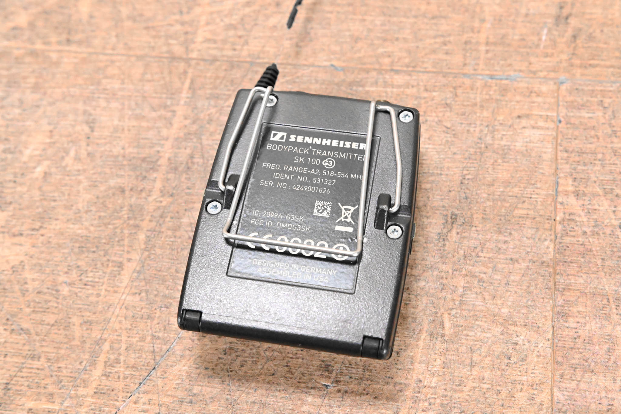 Sennheiser SK 100 G3 Wireless Bodypack Transmitter A2 Range: 518-554 MHz