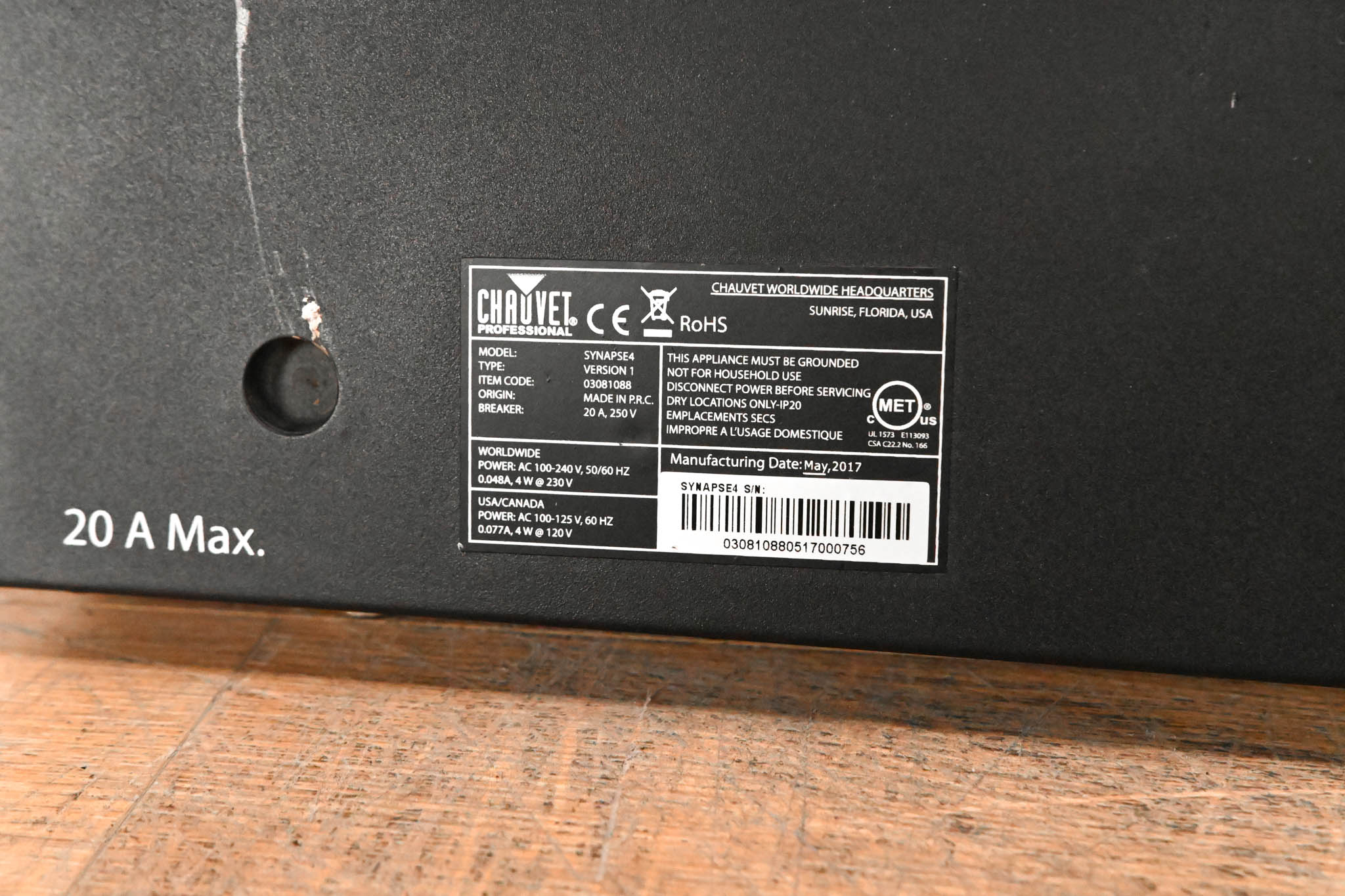 Chauvet Synapse 4 Intelligent DMX Relay Pack