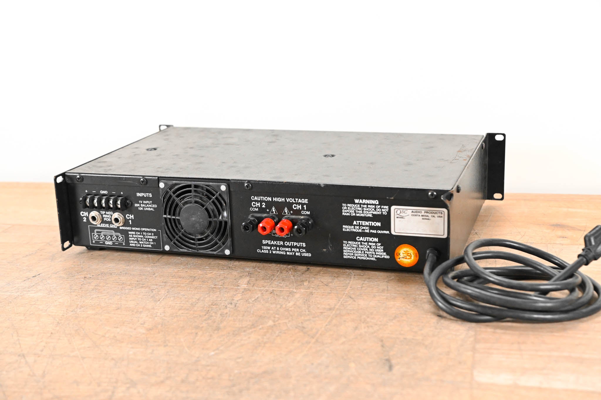 QSC MX 700 2-Channel Power Amplifier