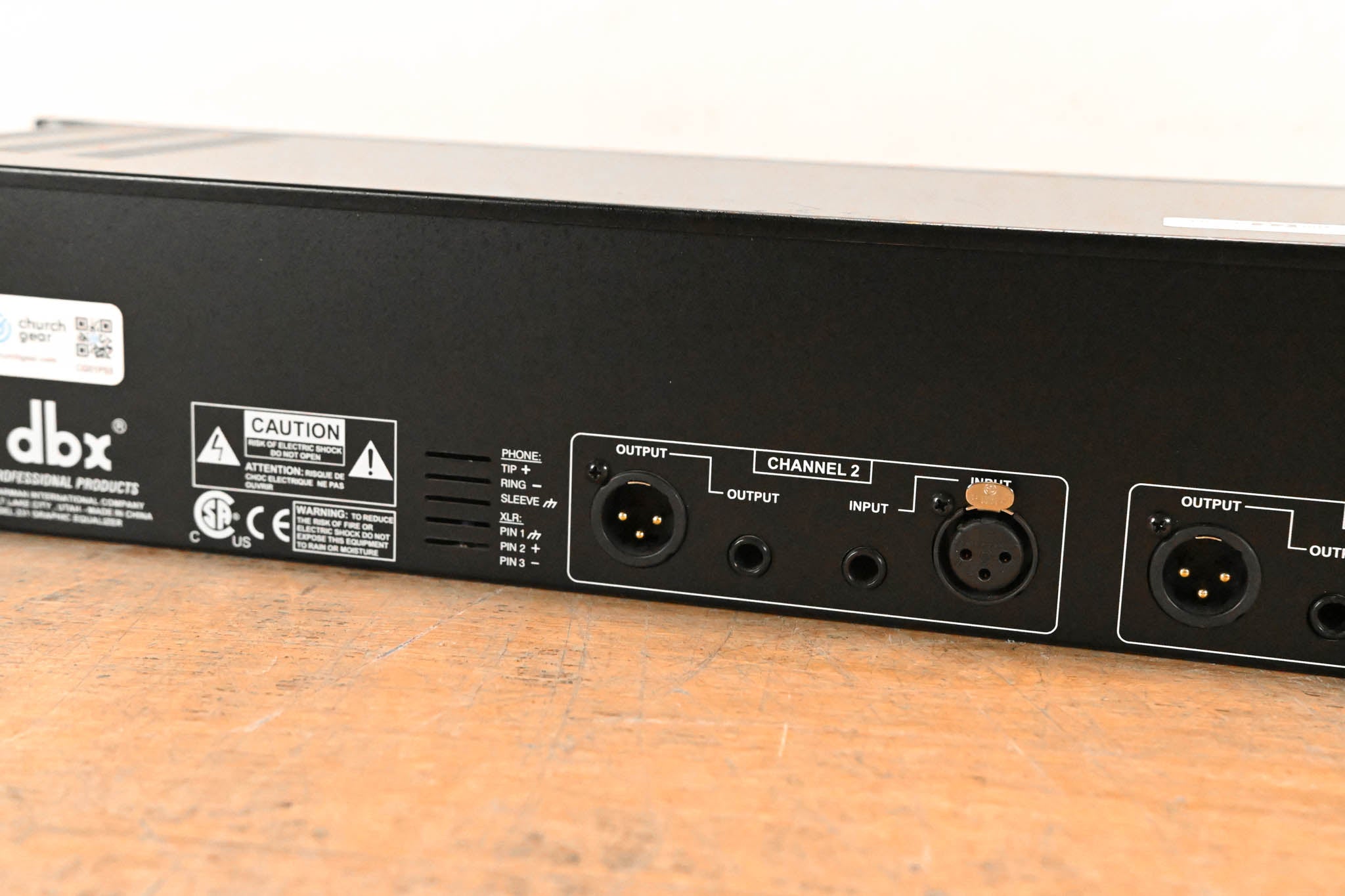 dbx 231 Dual-Channel 31-Band Graphic Equalizer