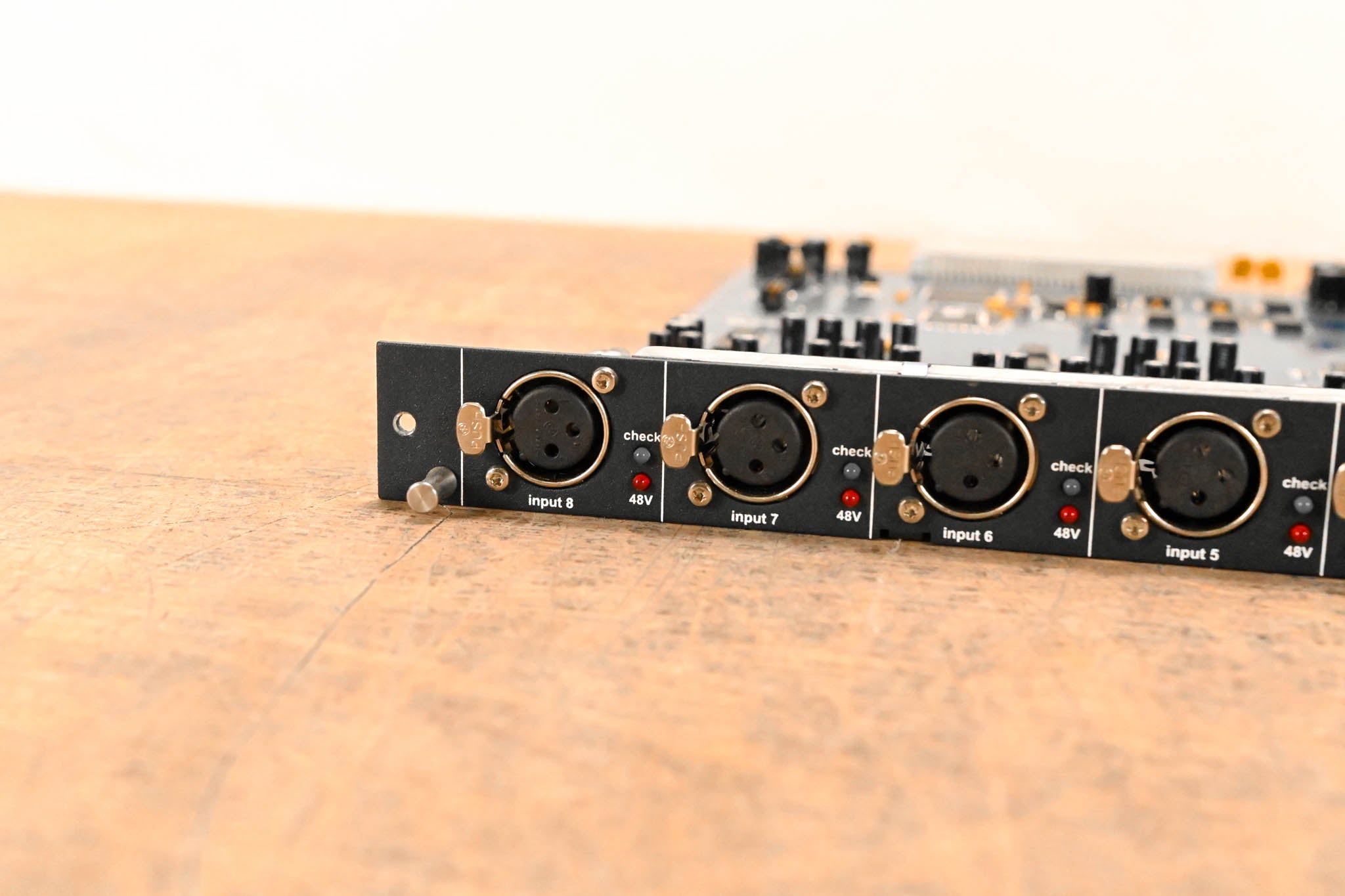 Midas DL441 8 Analog Mic/Line Input Card with Midas Microphone Preamps