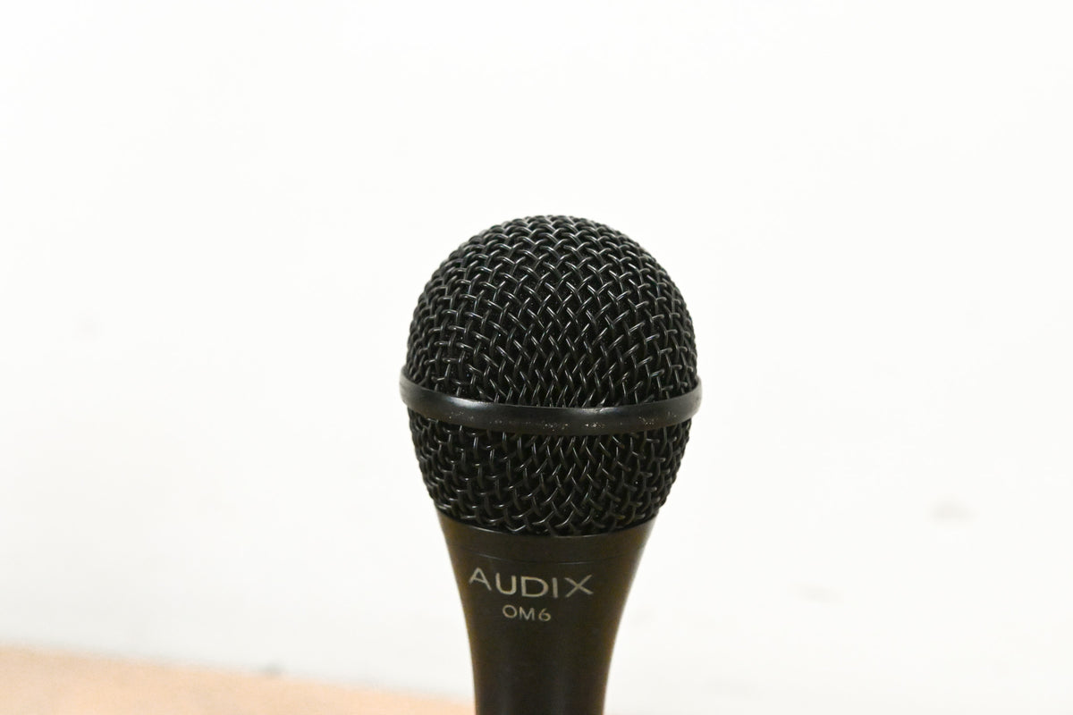 Audix OM6 Hypercardioid Dynamic Vocal Microphone