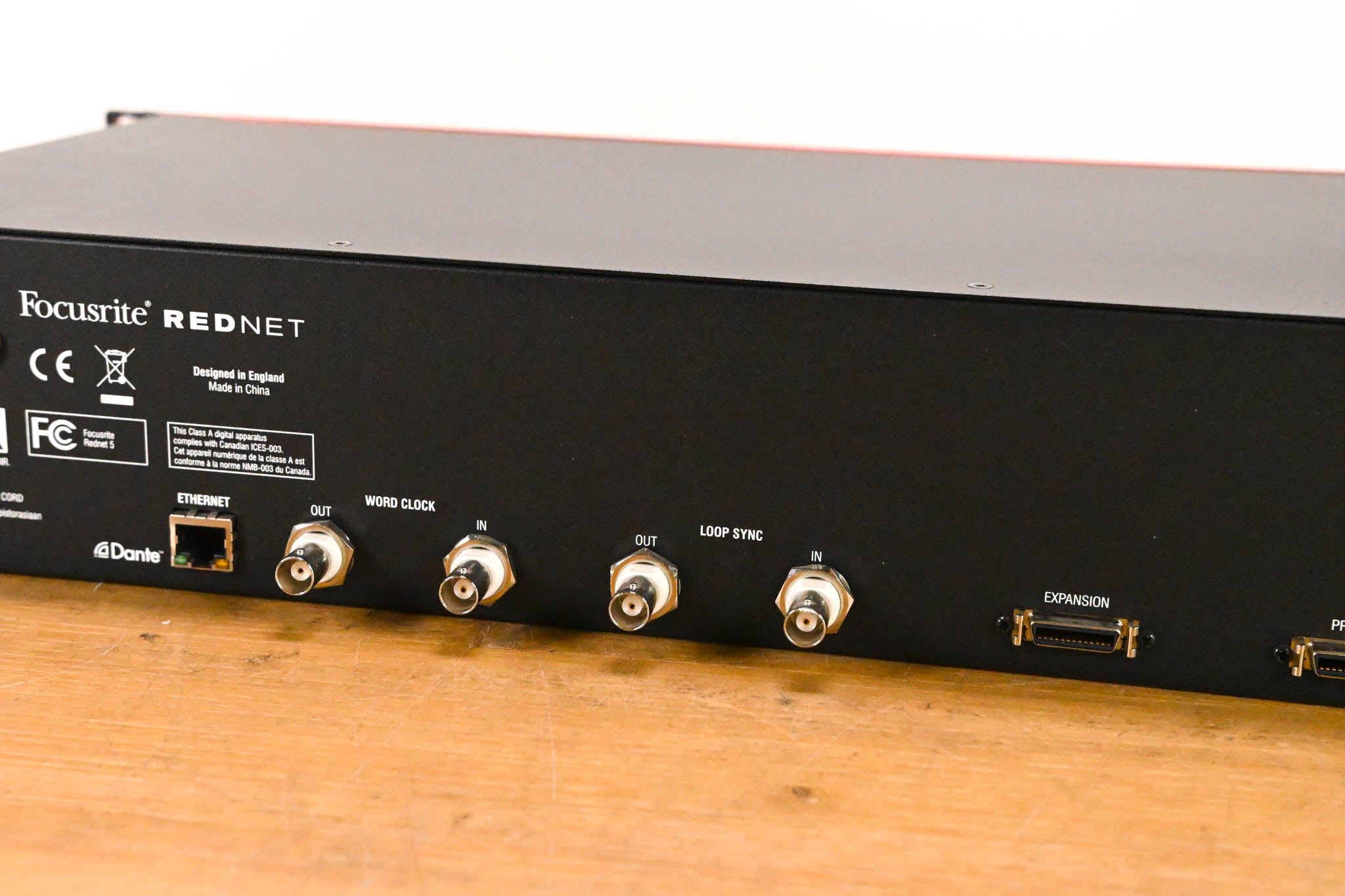 Focusrite RedNet 5 Pro Tools HD to Dante Network Bridge