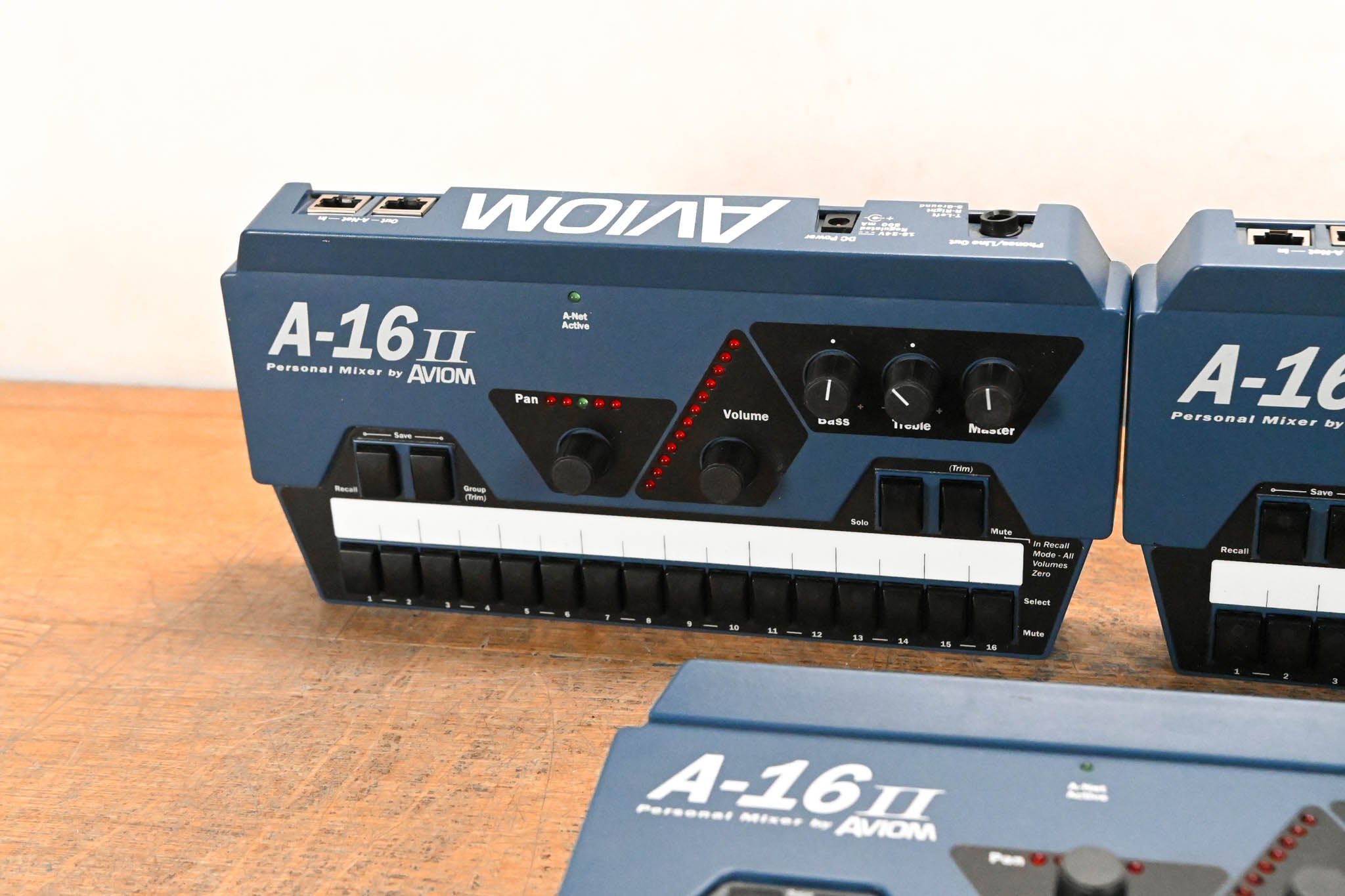 Aviom A-16II Personal Mixer (Pack of 3)