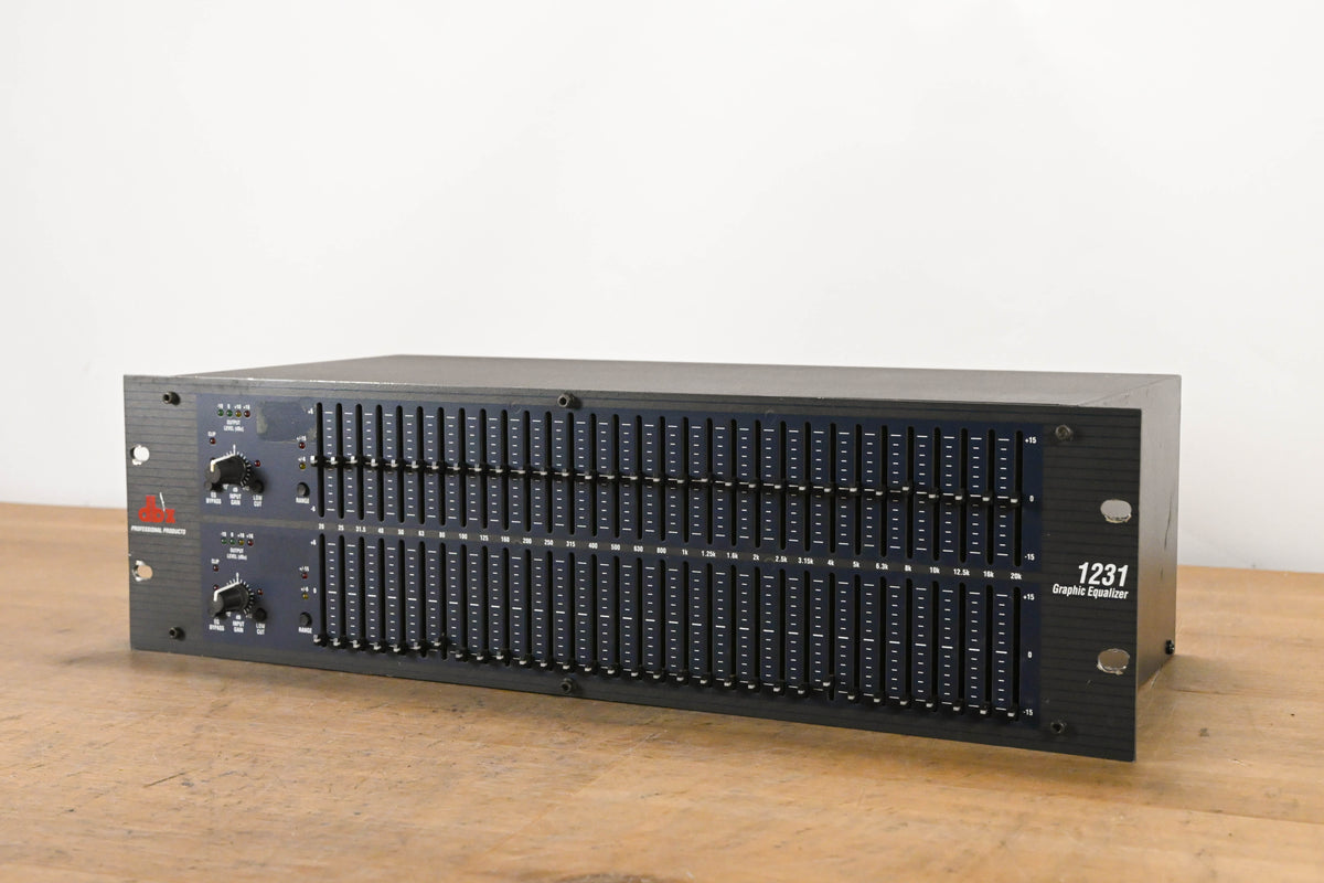 dbx 1231 Dual-Channel 31-Band Graphic Equalizer