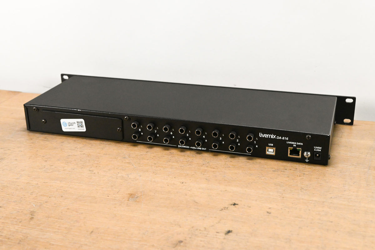 Digital Audio Labs Livemix DA-816 Analog Output Unit (NO POWER SUPPLY)