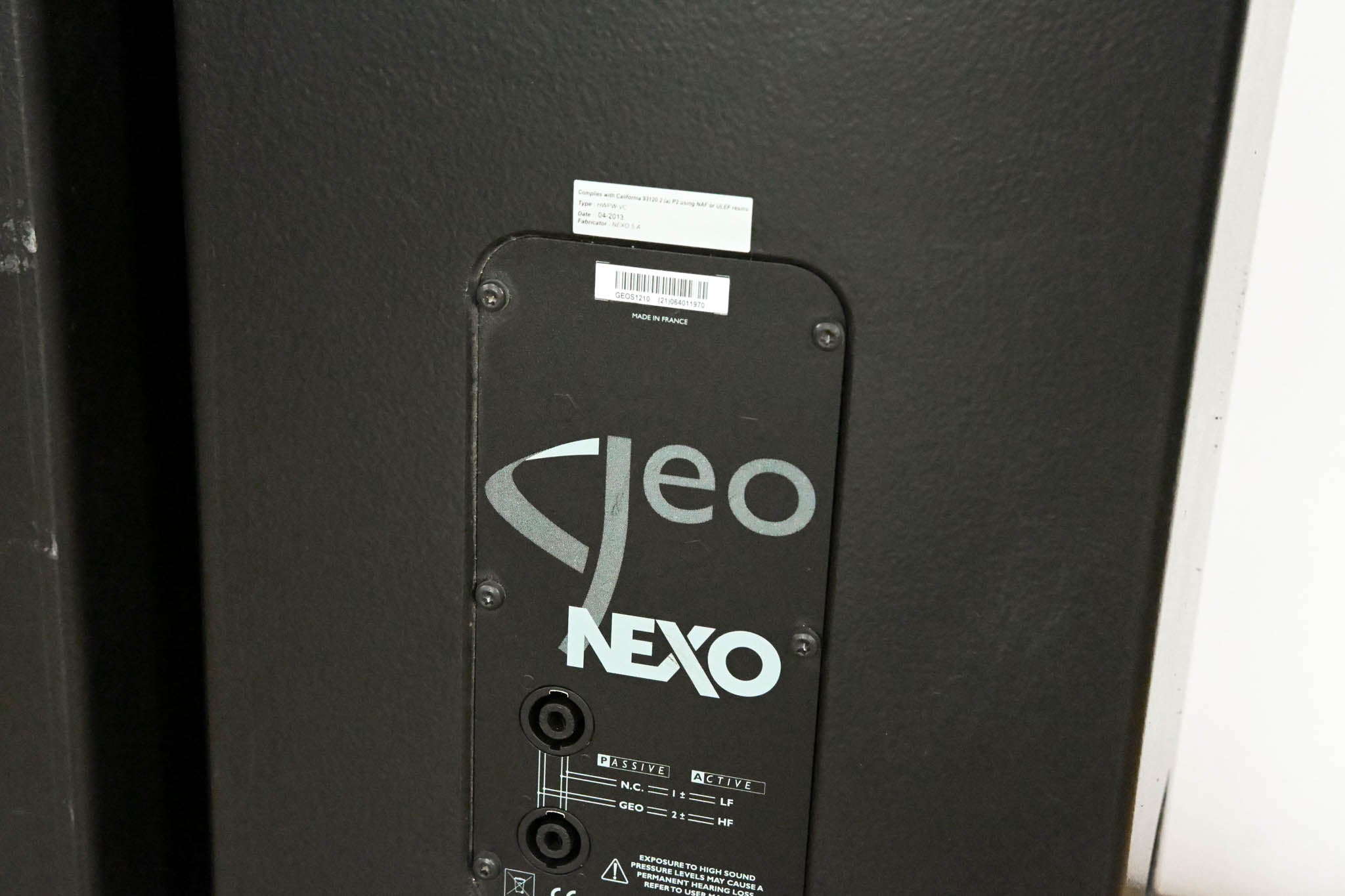 NEXO GEO S1210 2-Way Passive Loudspeaker (PAIR)