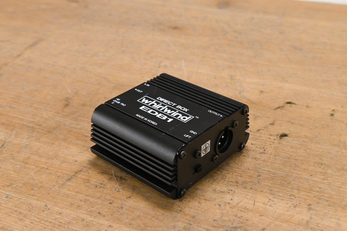 Whirlwind EDB1 1-Channel Passive Direct Box