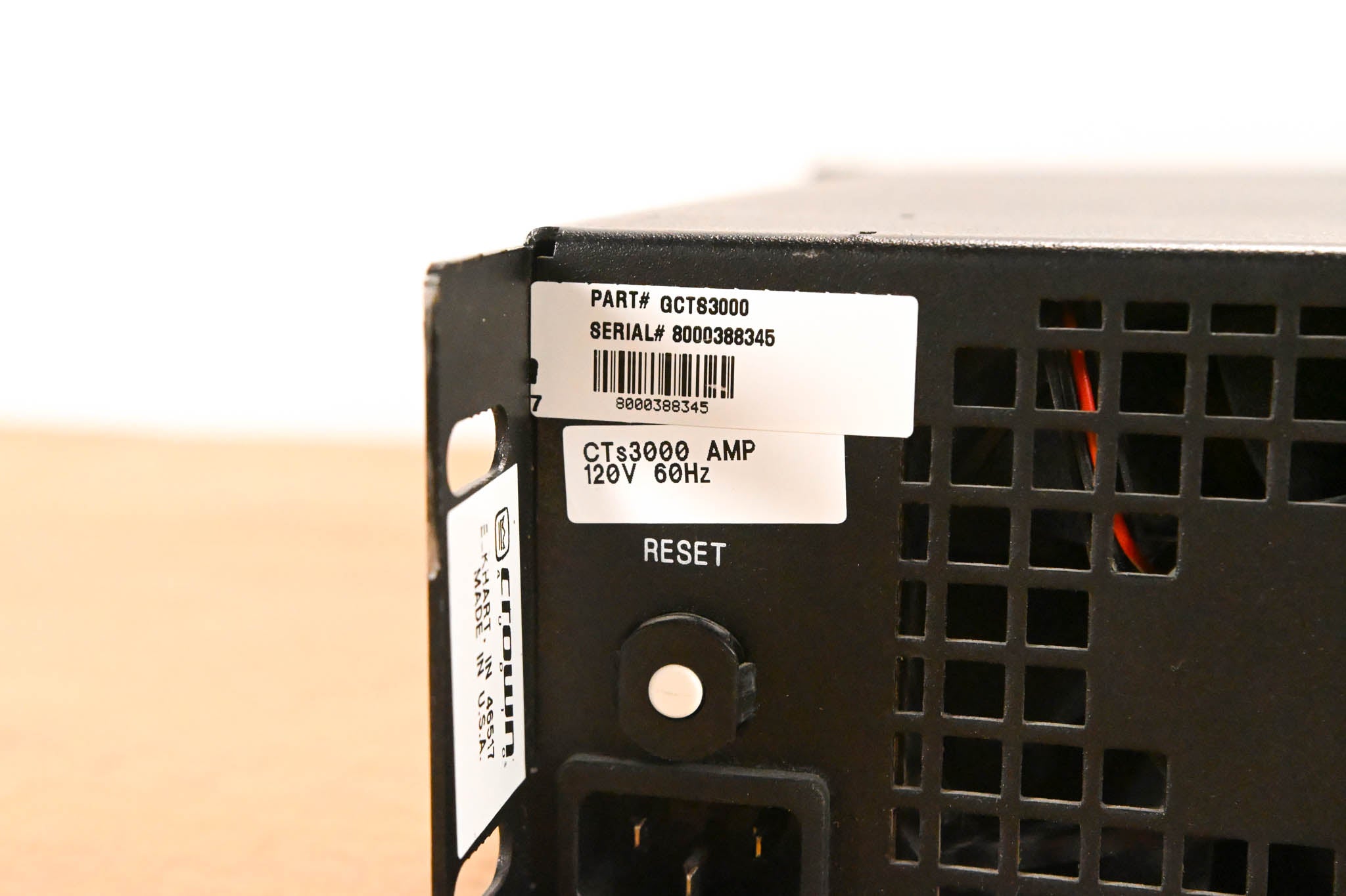 Crown CTs 3000 Two-Channel 1500W Power Amplifier