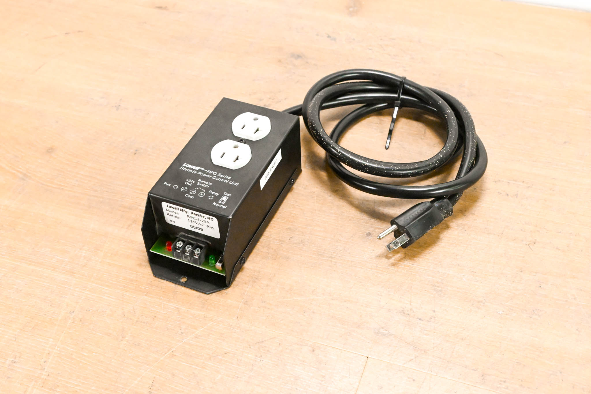 Lowell RPC-1-20A 20A Remote Power Control Unit