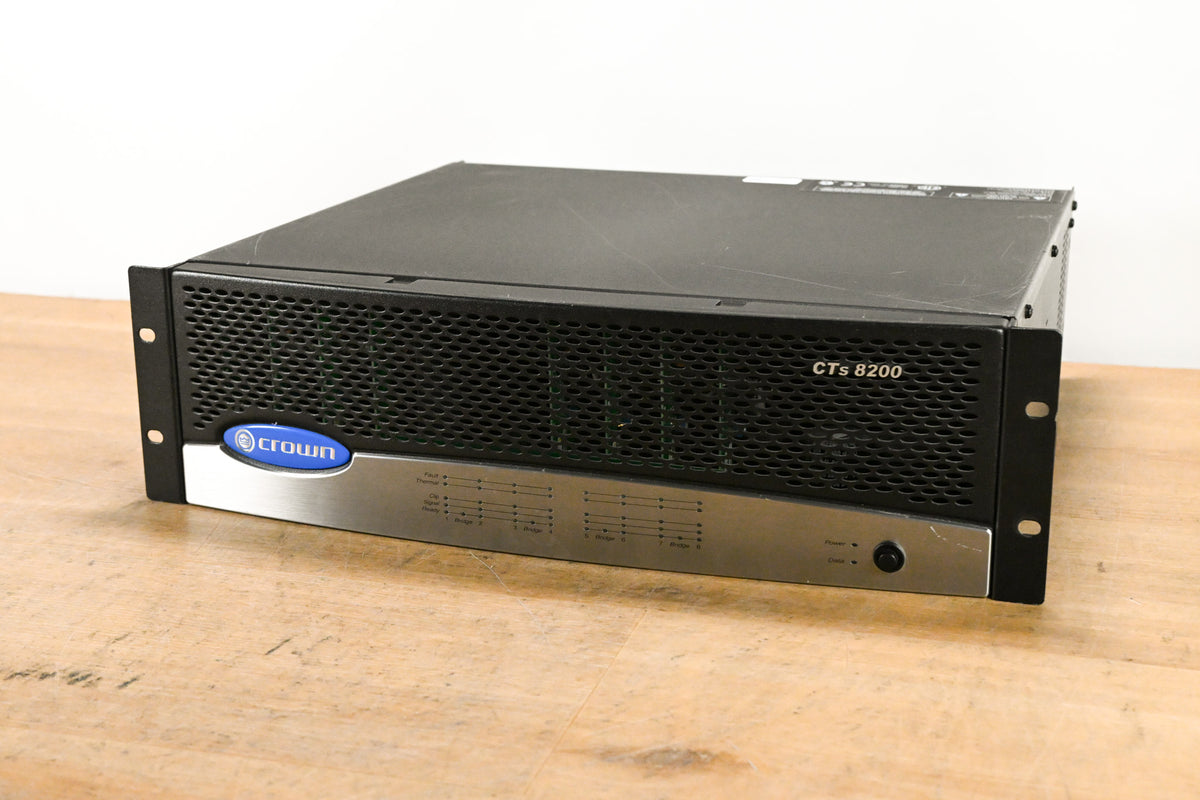 Crown CTs 8200 200W 8-Channel Power Amplifier