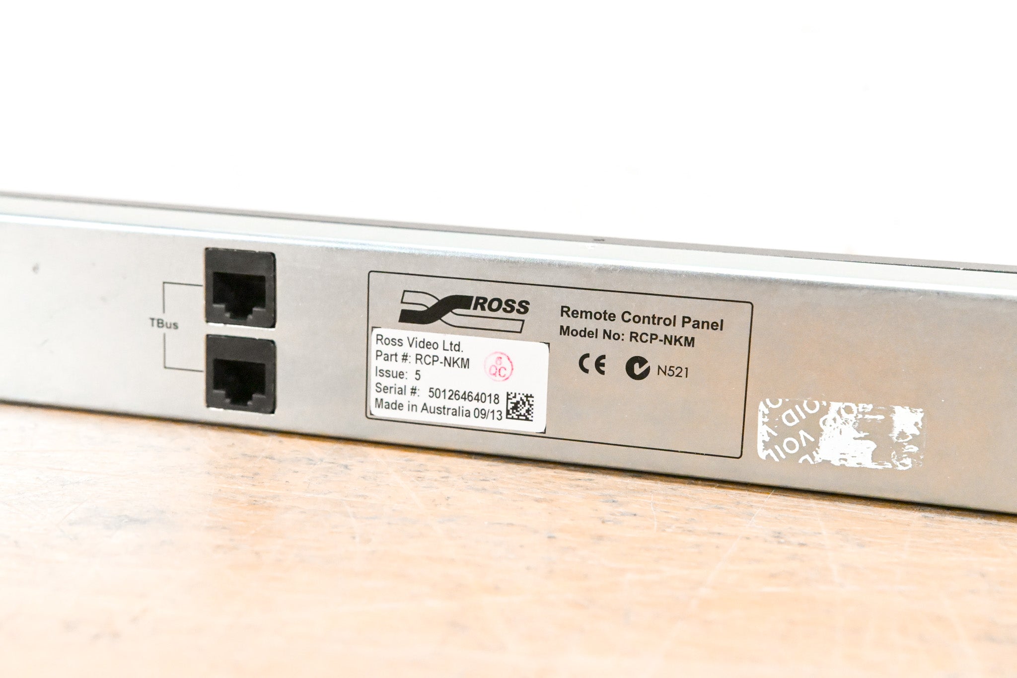 Ross RCP-NKM 1RU Remote Control Panel (NO POWER SUPPLY)