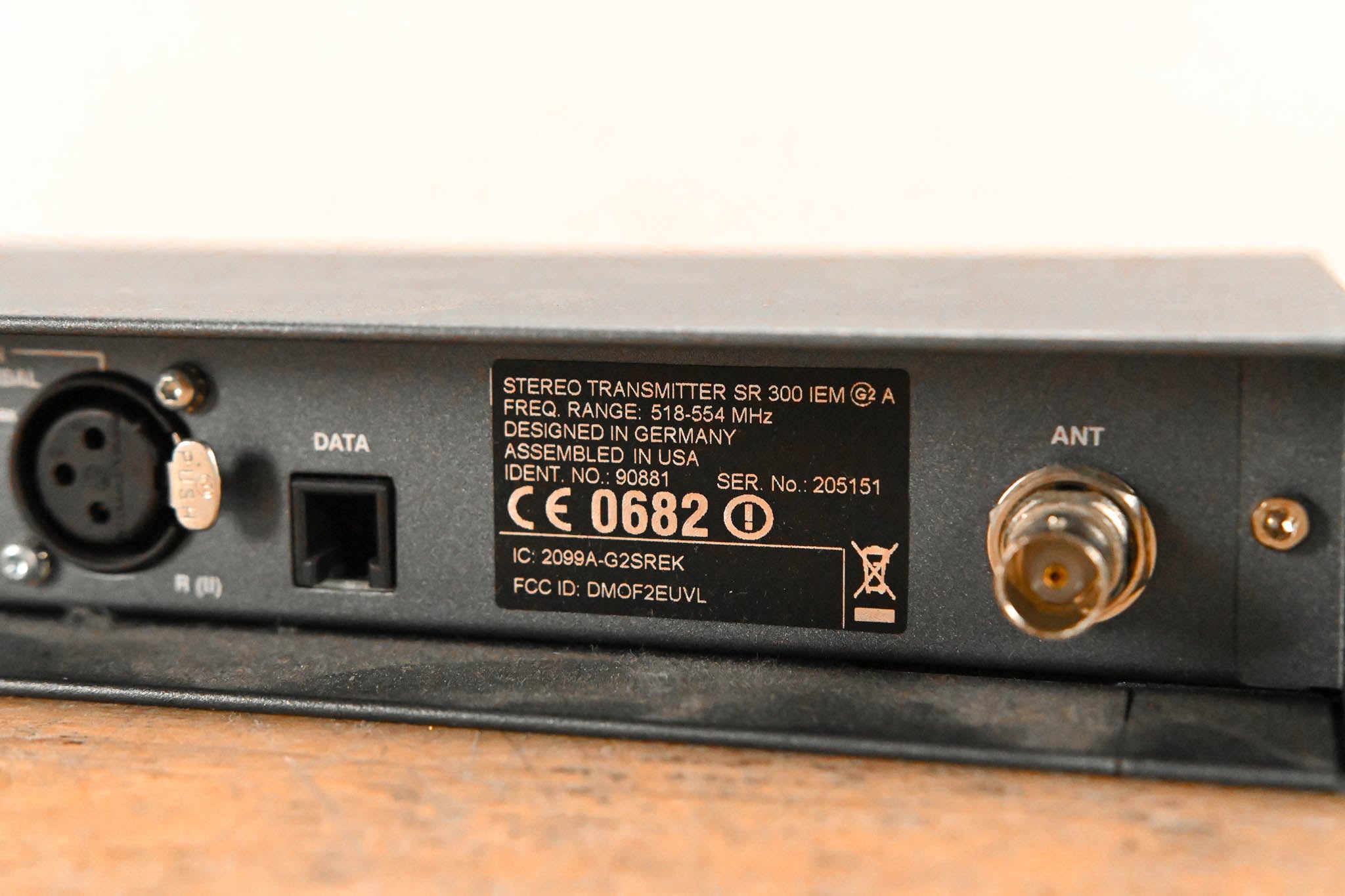 Sennheiser SR 300 IEM G2 Wireless Transmitter - A Range NO POWER SUPPLY