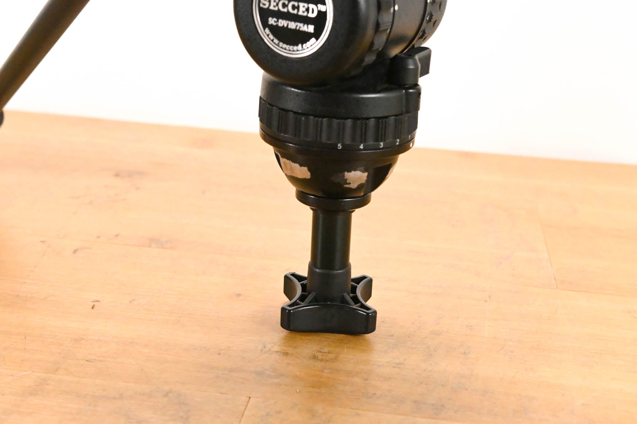 Secced SC-DV10/75AH 75mm Fluid Video Head w/ Pan Bar