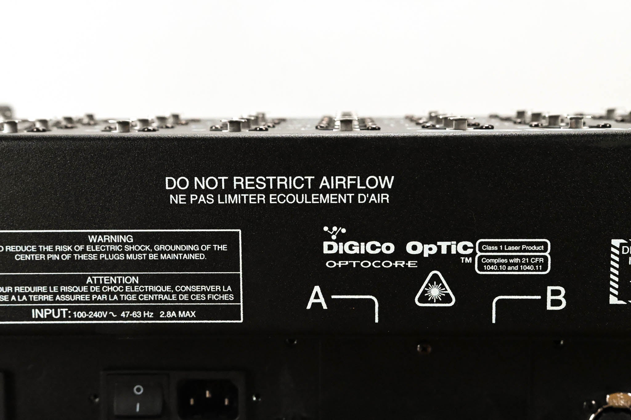 DiGiCo D-Rack 32 x 8 Cat 6 Analog I/O Stage Box