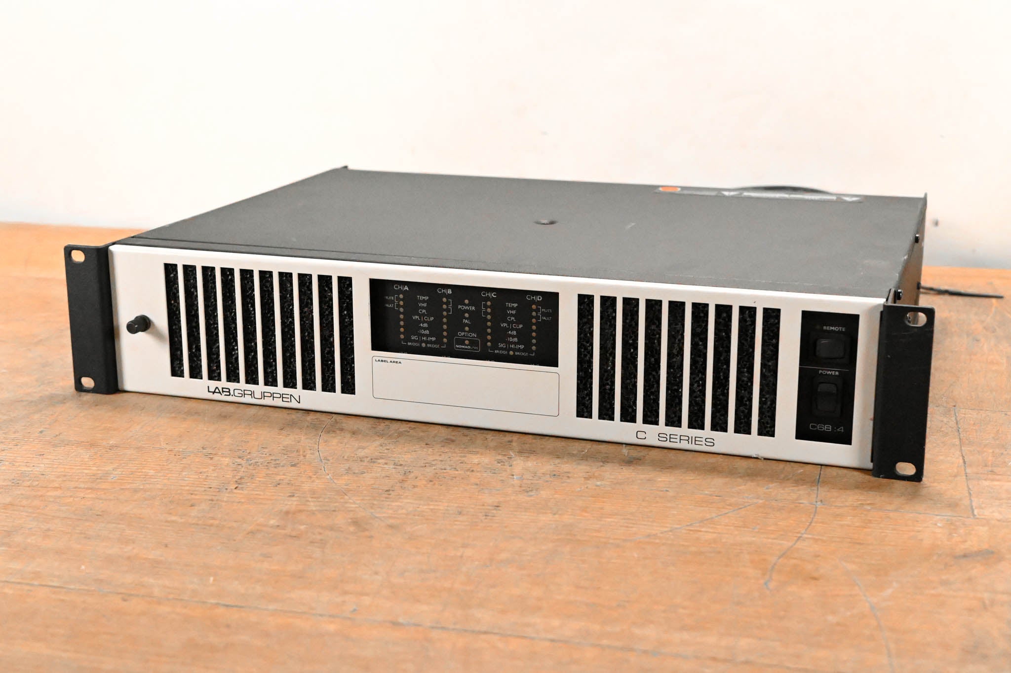 Lab Gruppen C 68:4 6800W Four-Channel Power Amplifier