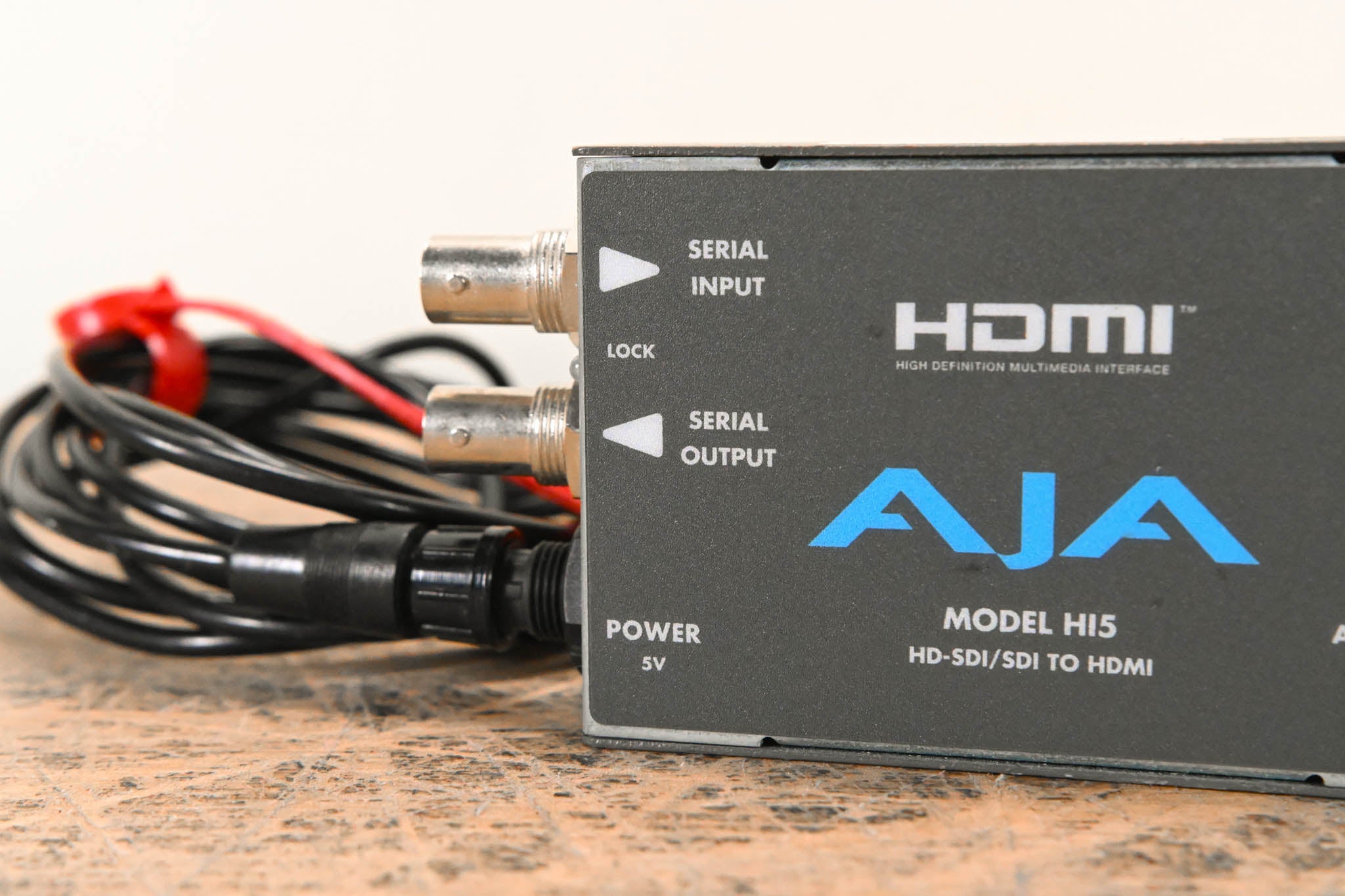 AJA HI5 HD/SD-SDI to HDMI Video and Audio Converter