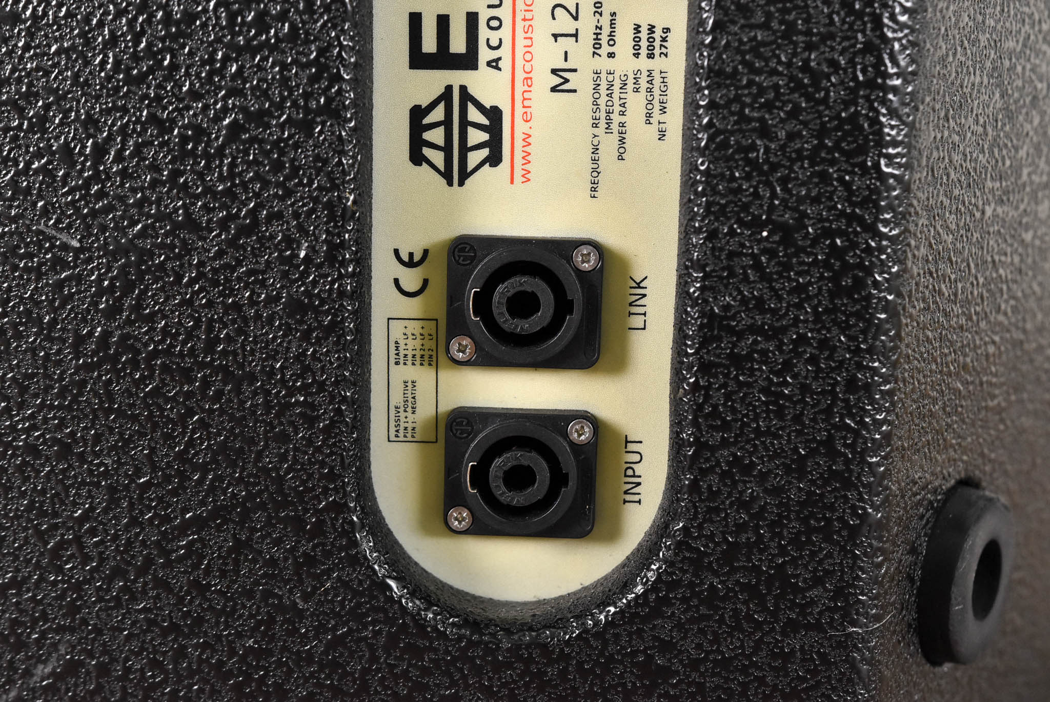 EM Acoustics M-12 Two-Way Passive Stage Monitor