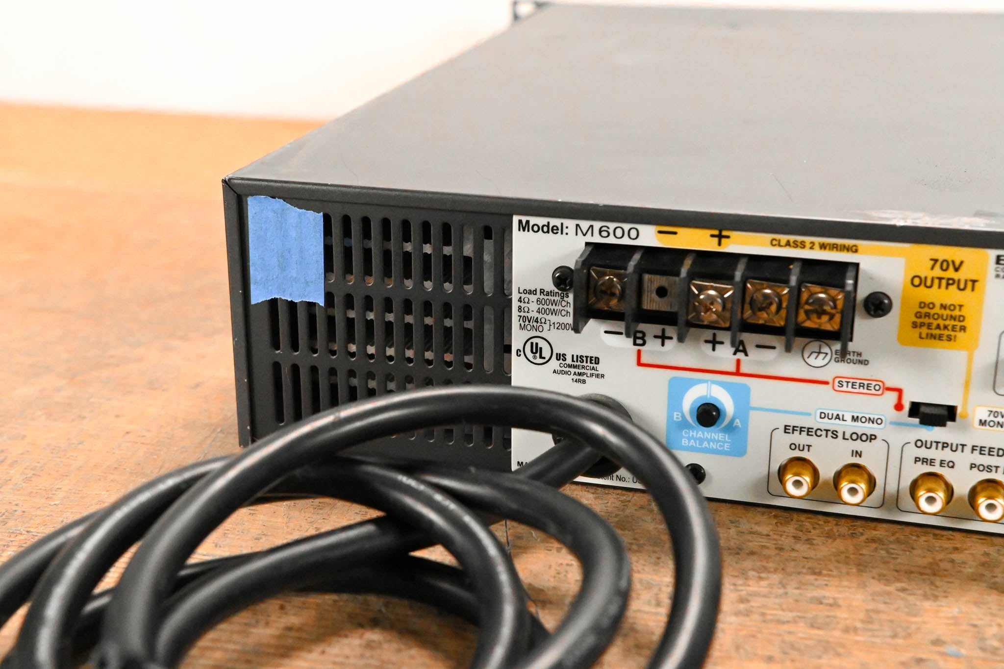 Bogen M600 M-Class Modular Power Amplifier