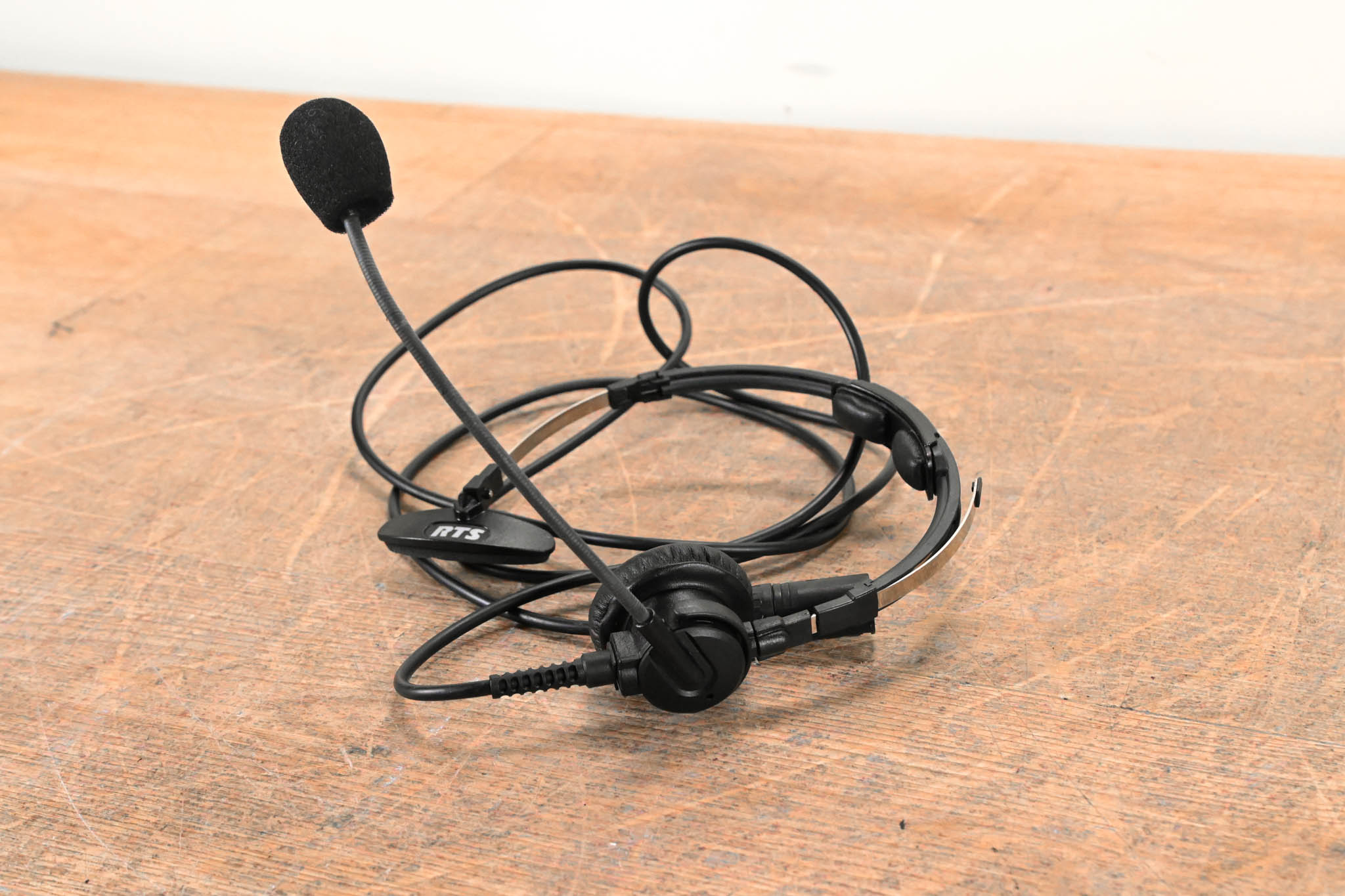 RTS LH-300-DM-A4M Lightweight Single-Sided Headset with Microphone