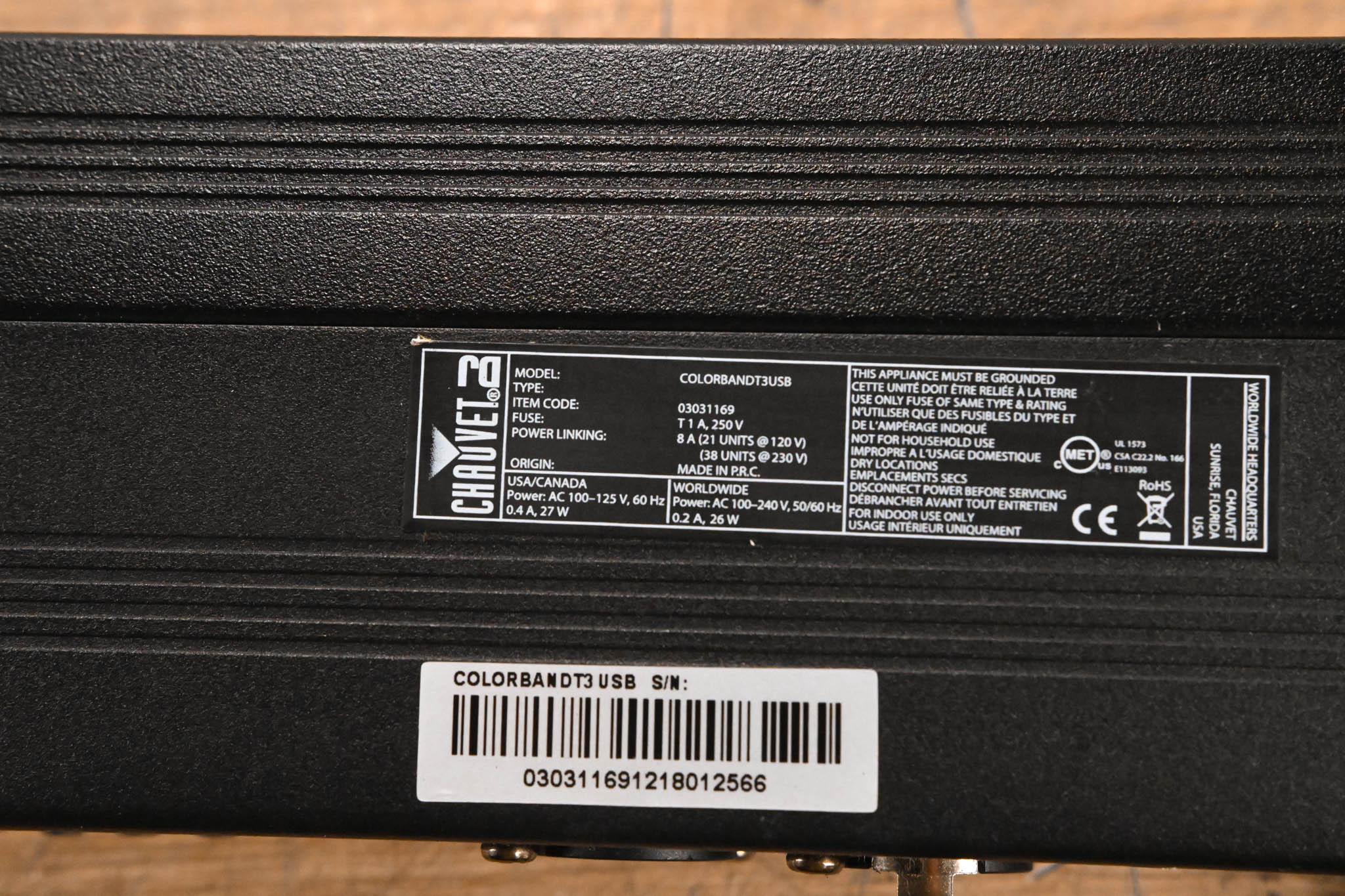 Chauvet COLORband T3USB Linear RGB Wash Light