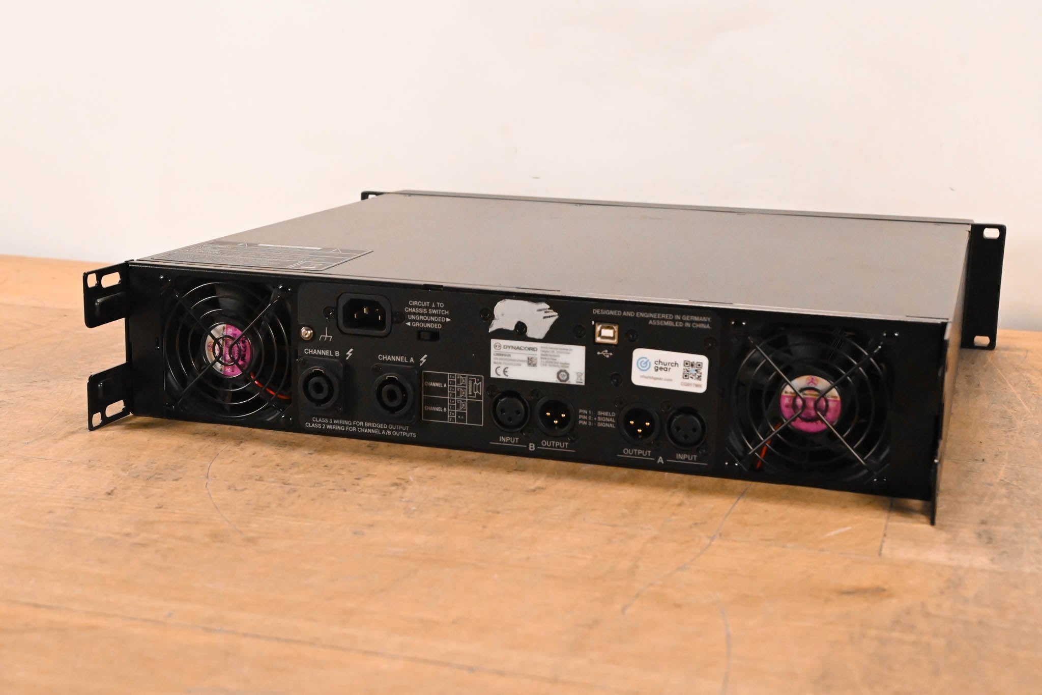 Dynacord L3600FD 2-Channel Power Amplifier with DSP