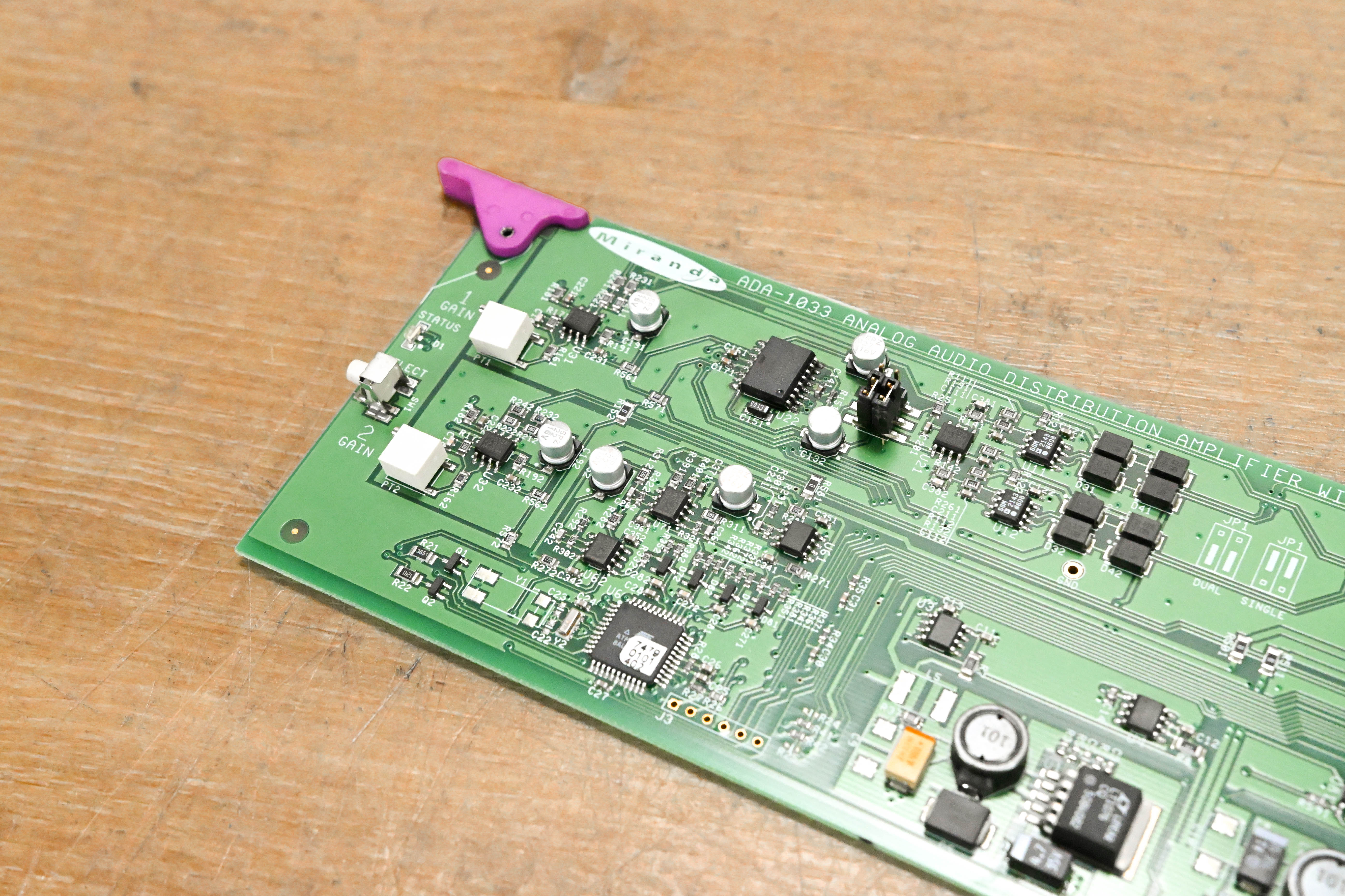Miranda ADA-1033 Analog Audio Distribution Amplifier with Remote Gain