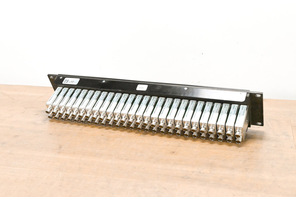 Canare 26DV-2U Digital Video Patchbay w/ DVJA-S 75Ω Modules