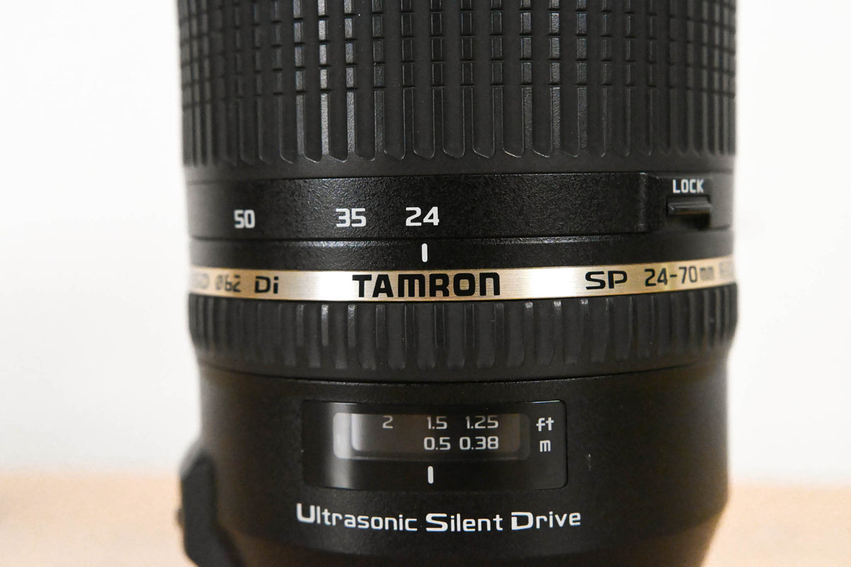 Tamron SP 24-70mm F/2.8 Di VC USD Canon EF-mount Lens