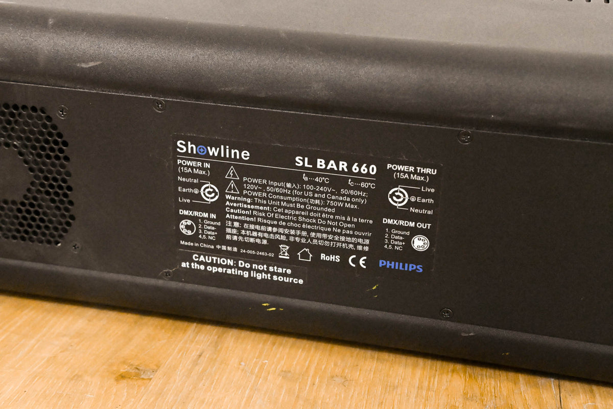 Philips Showline SL BAR 660 Professional RGBW LED Linear Wash Luminaire