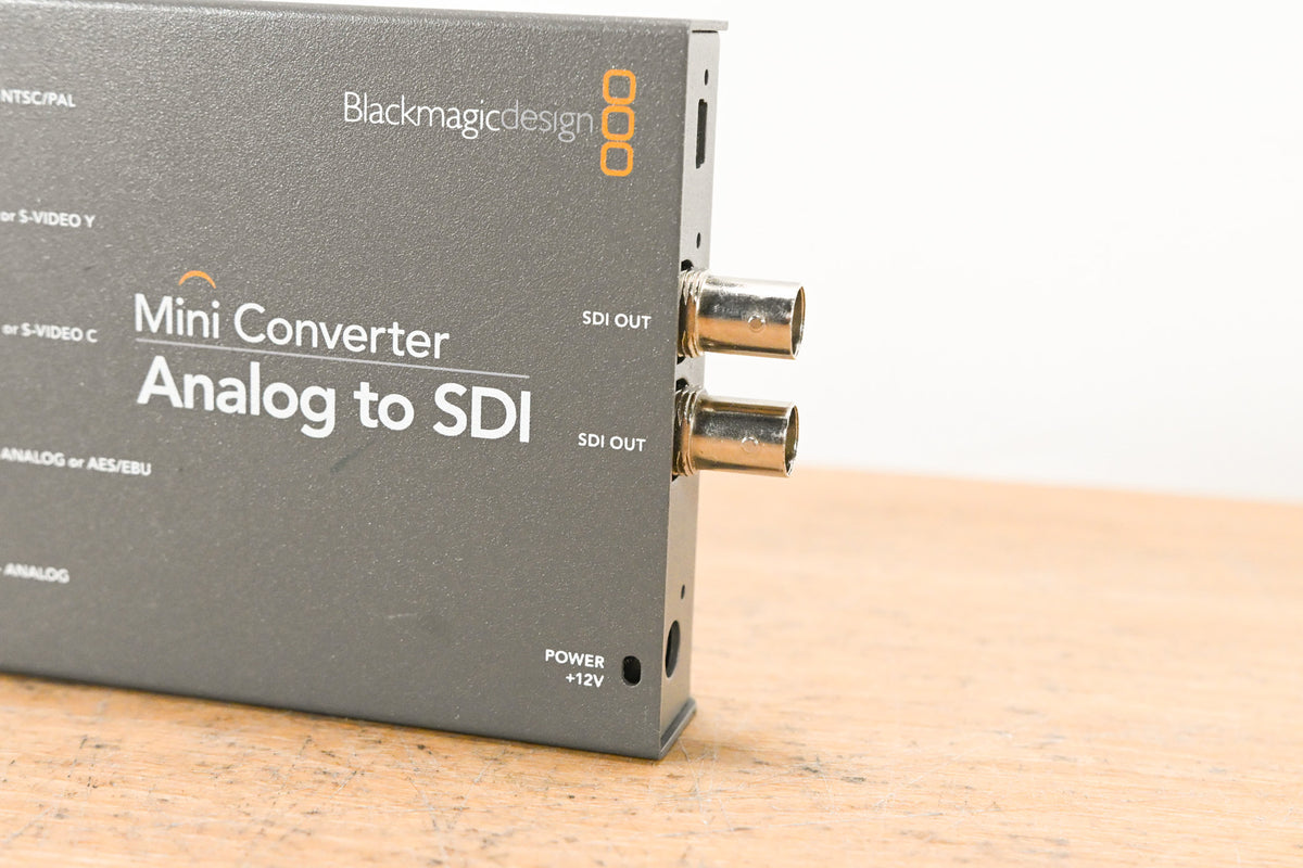 Blackmagic Design Mini Converter Analog to SDI (NO POWER SUPPLY)