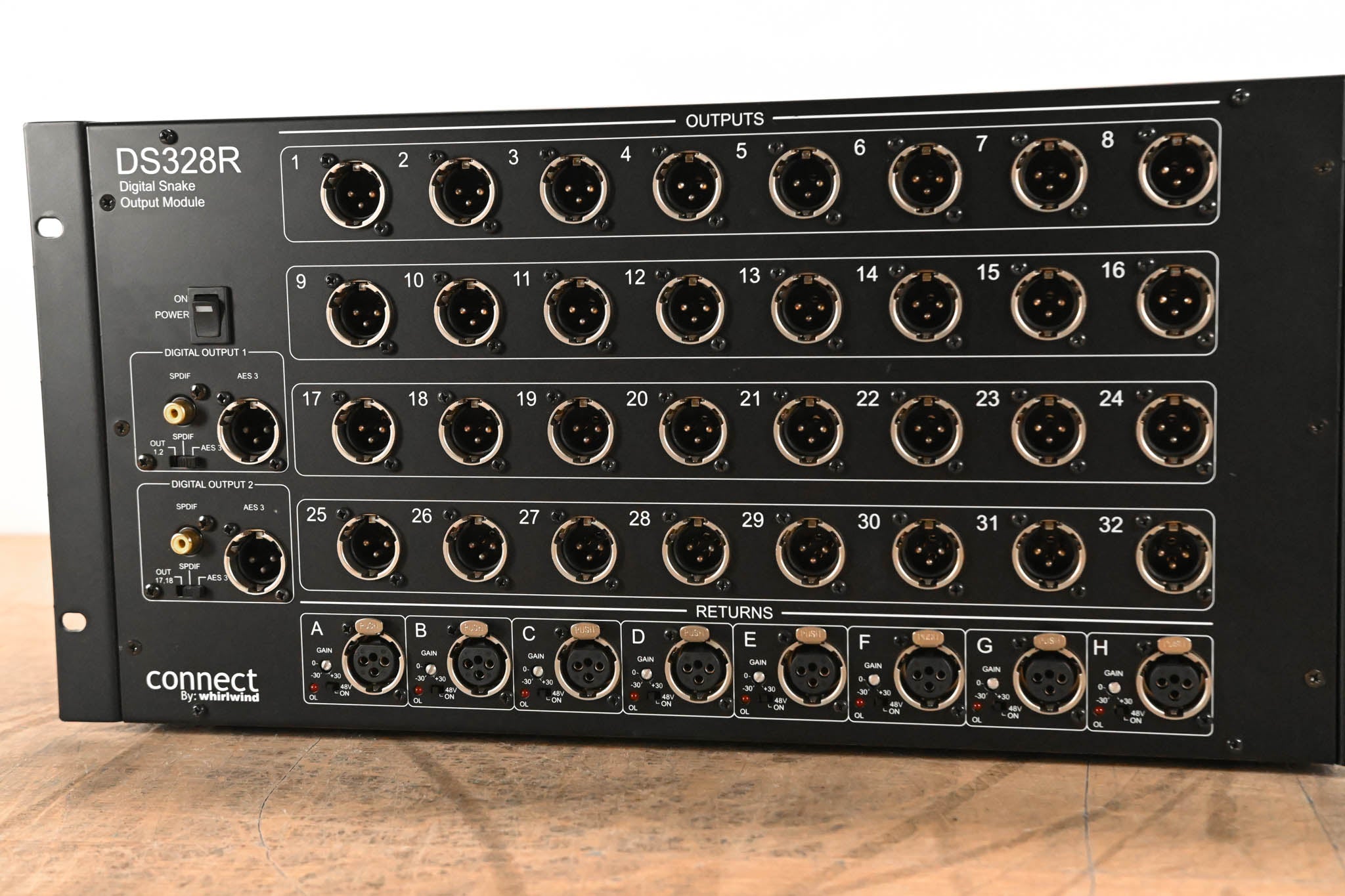 Whirlwind DS328R Digital Snake Output Module