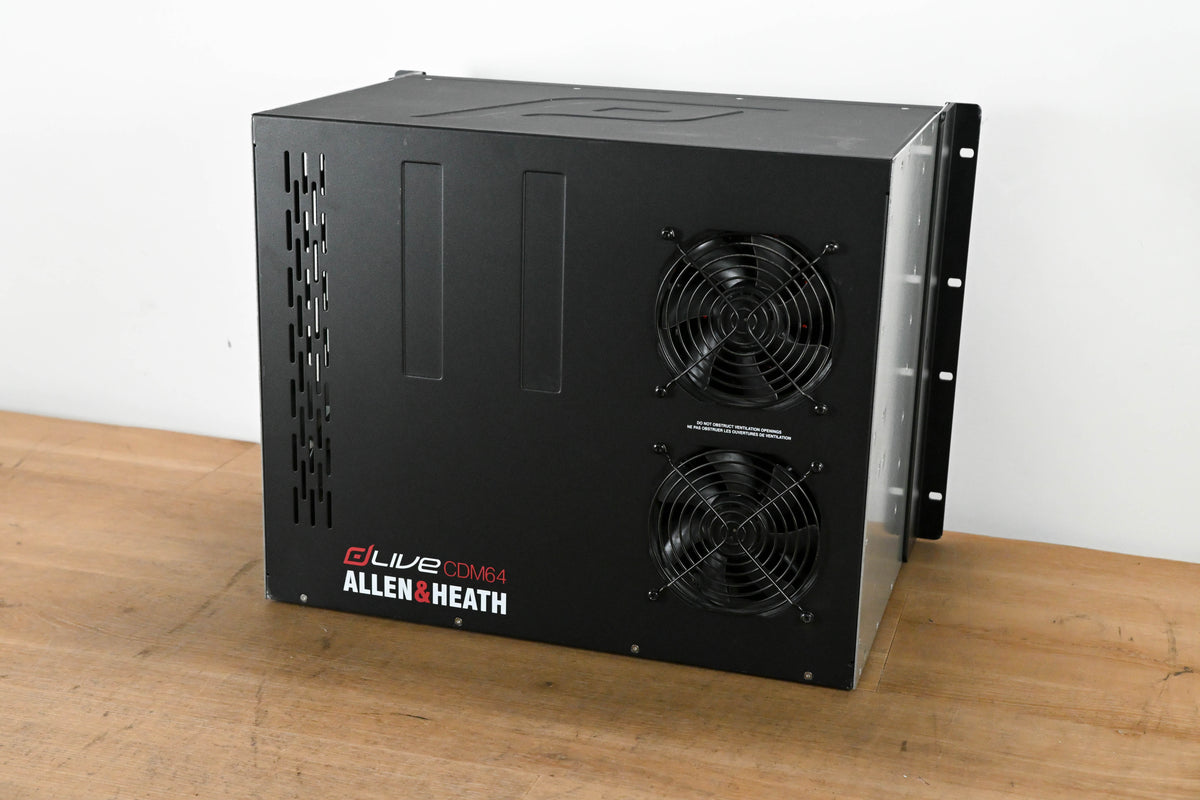 Allen & Heath dLive C3500 Control Surface w/ CDM64 64-in/32-out MixRack