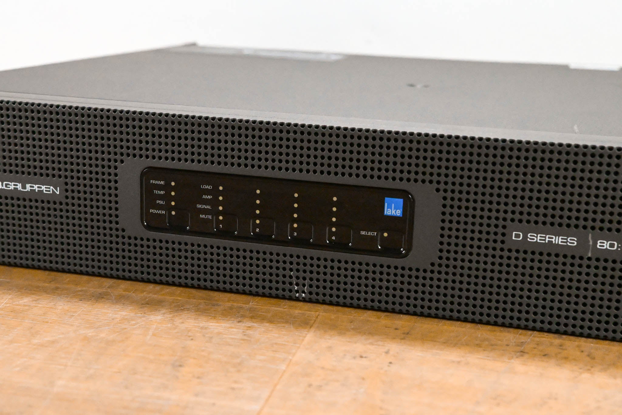 Lab Gruppen D 80:4L 8000W 4-Channel Power Amplifier w/ Lake DSP & Dante