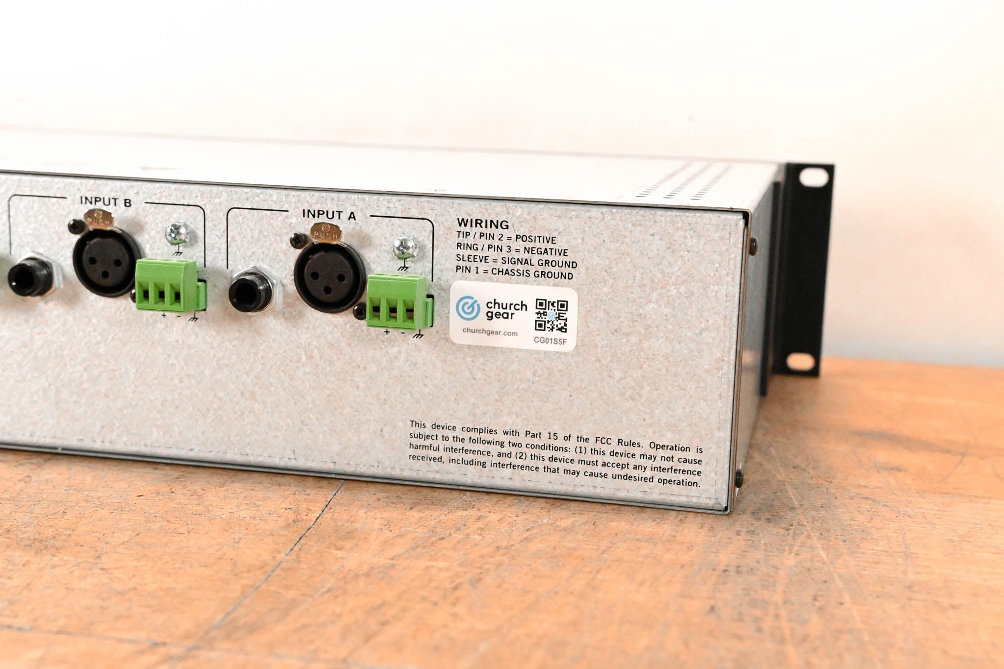 Rane DEQ 60 Dual Channel 30 Band Graphic Equalizer