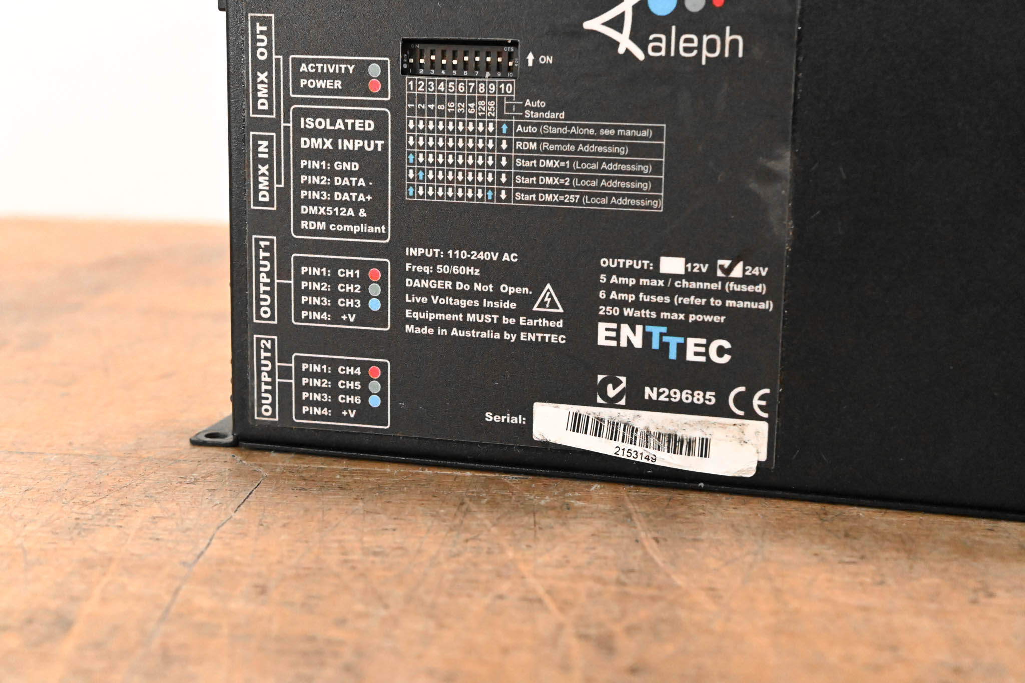 Enttec Aleph 1 CV LED Tape Driver