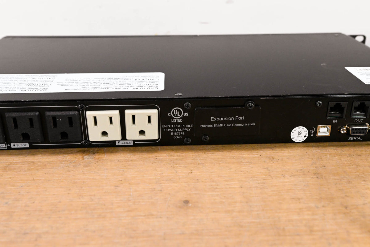 CyberPower OR700LCDRM1U Smart App LCD 700VA/400W 6-Outlet Rackmount UPS