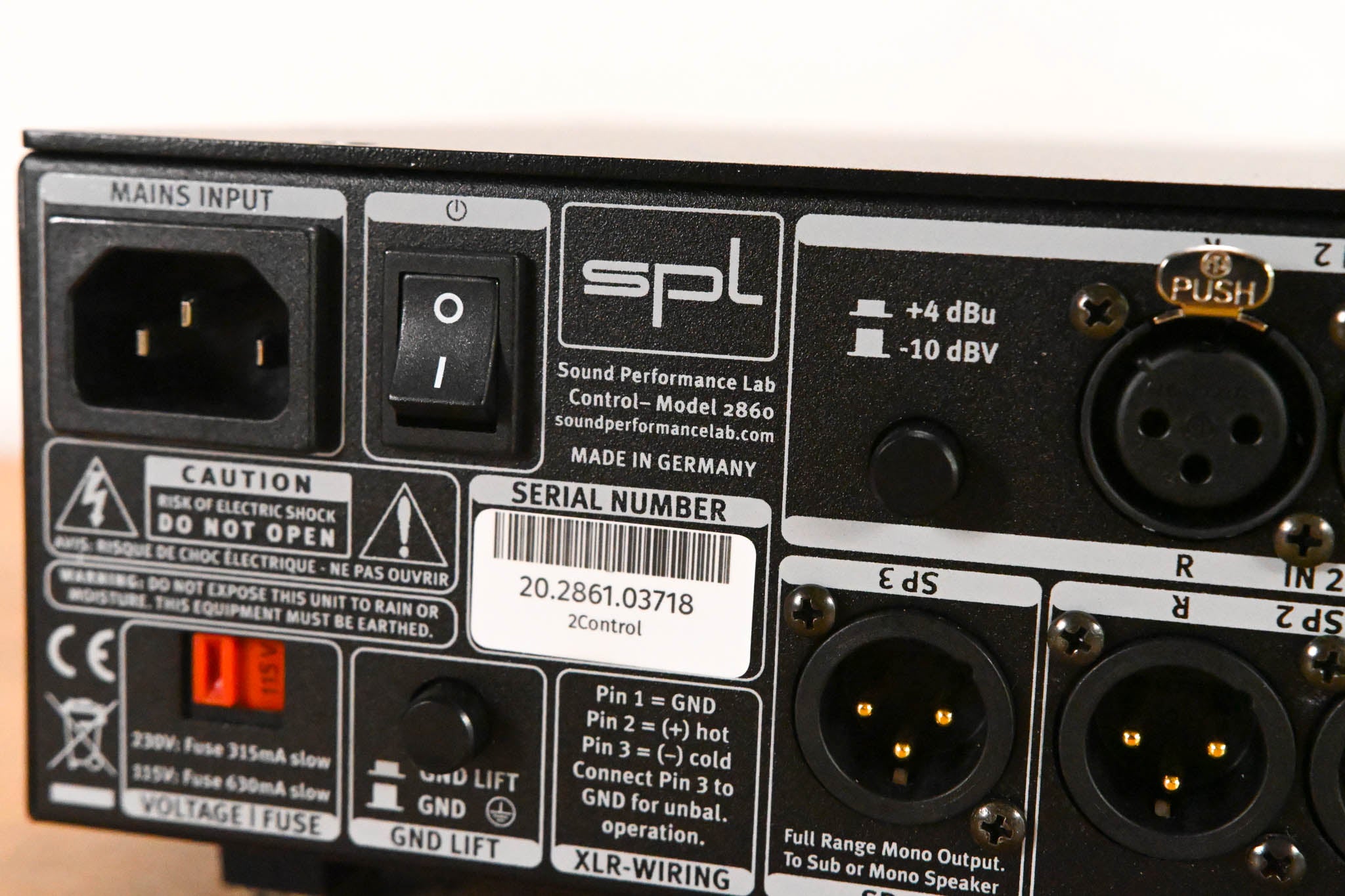 SPL 2Control Dual-Channel Monitor Controller