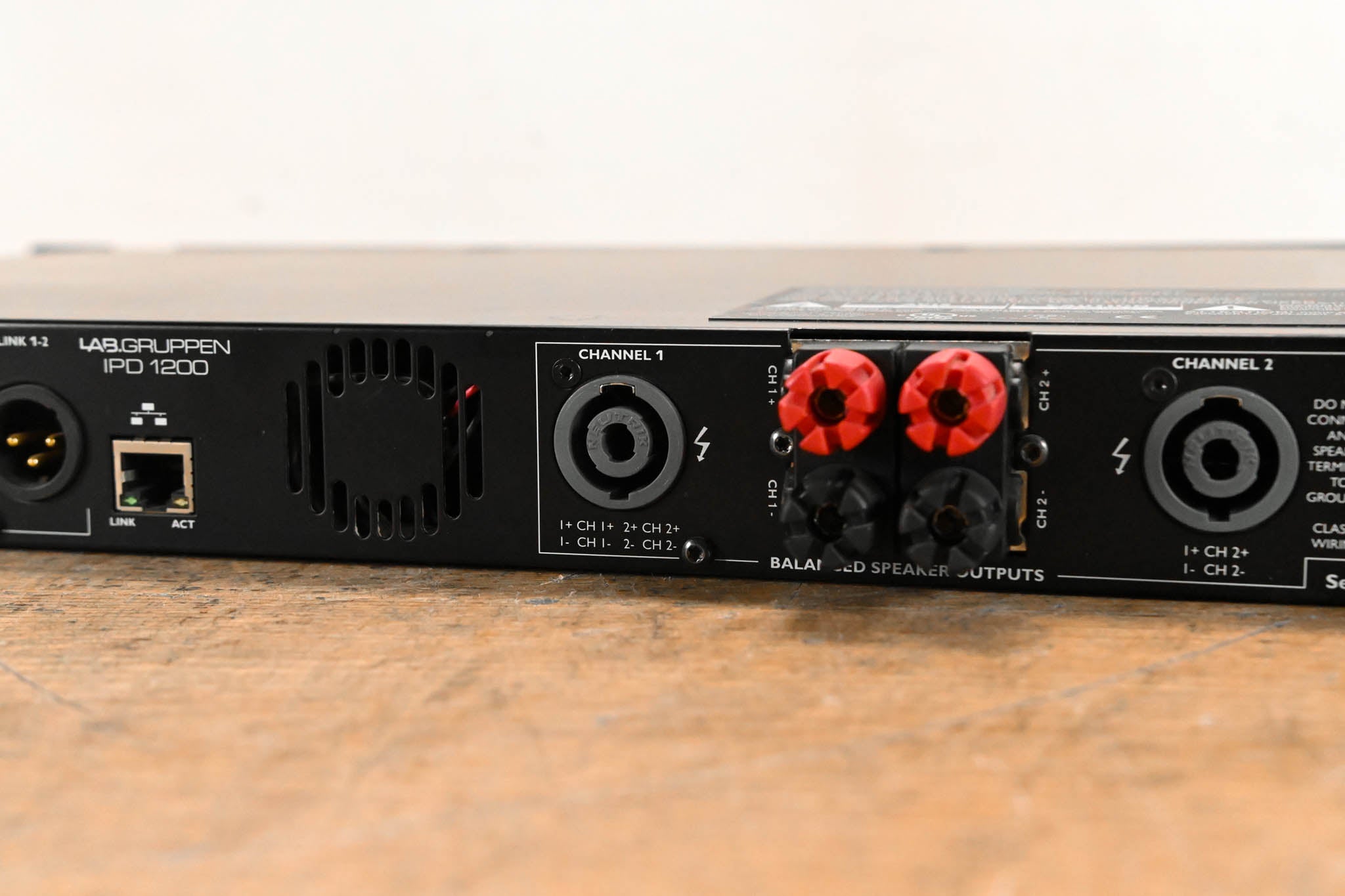 Lab Gruppen IPD 1200 1200W 2-Channel DSP-Controlled Power Amplifier