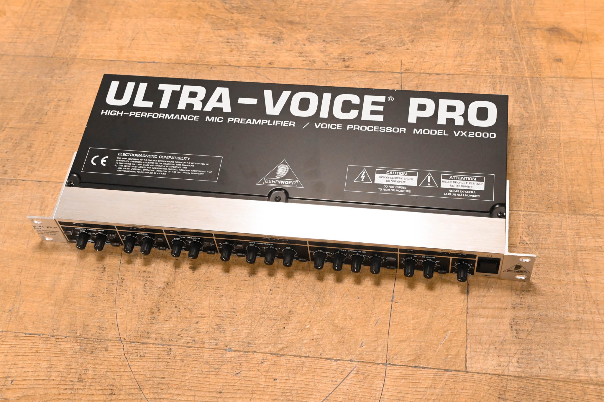 Behringer ULTRA-VOICE PRO VX2000 High-Performance Voice Processor