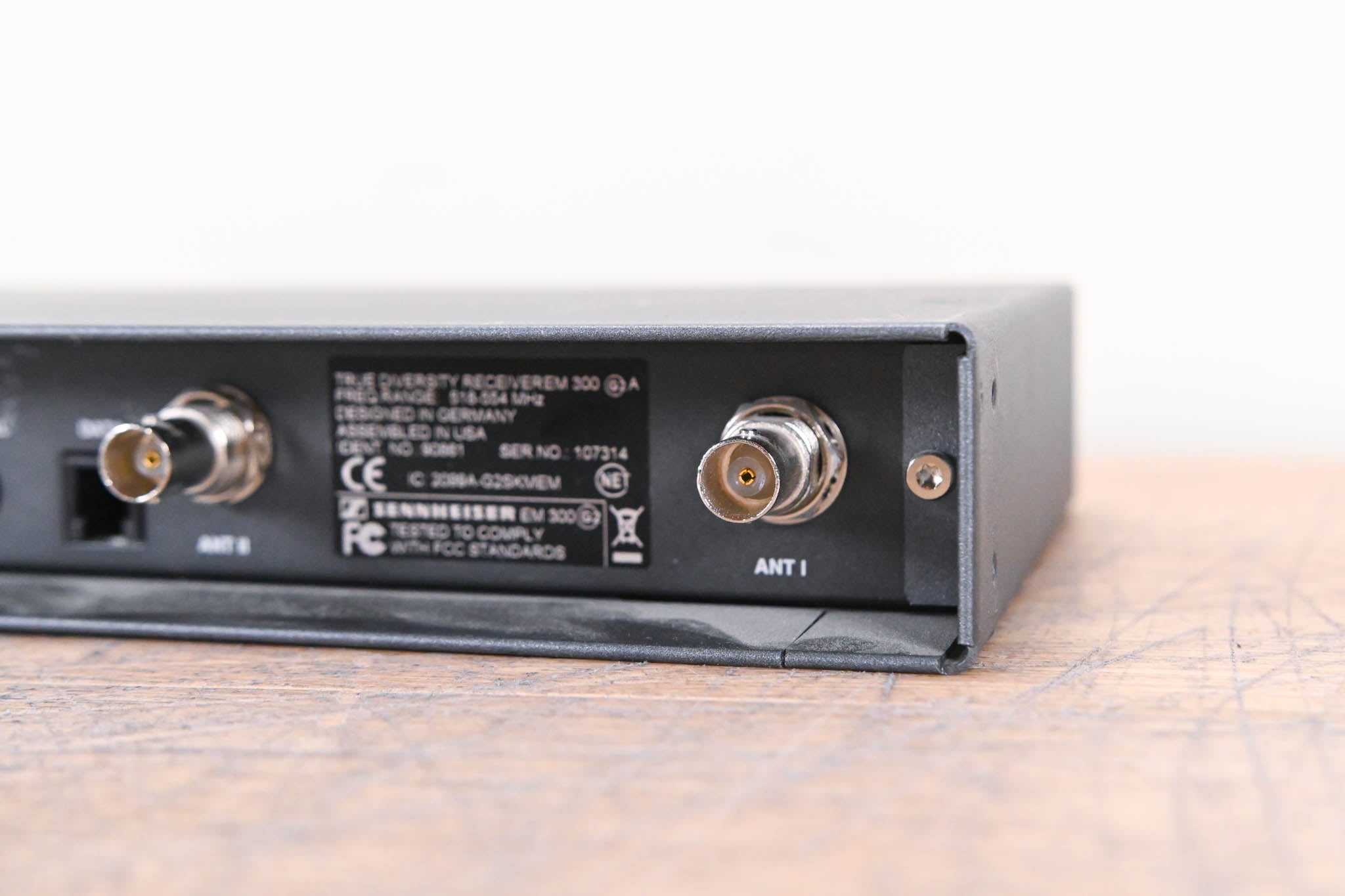 Sennheiser EM 300 G2 Wireless Receiver - 518-554 MHz (NO POWER SUPPLY)