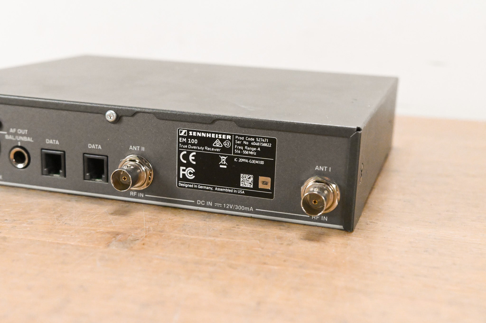 Sennheiser ew 100 G3 Handheld Wireless System A Range - NO POWER SUPPLY