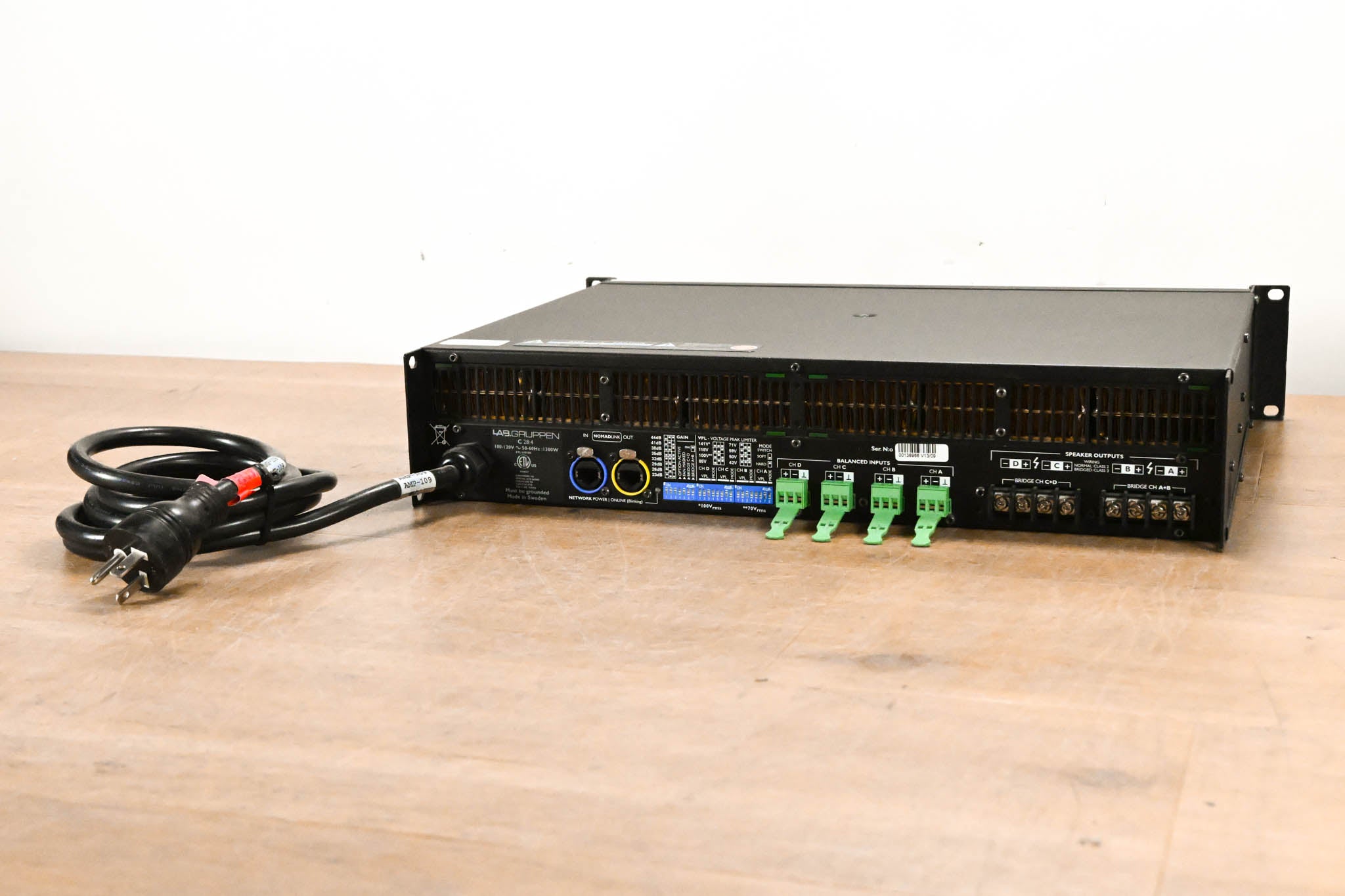 Lab Gruppen C 28:4 2800W 4-Channel Power Amplifier