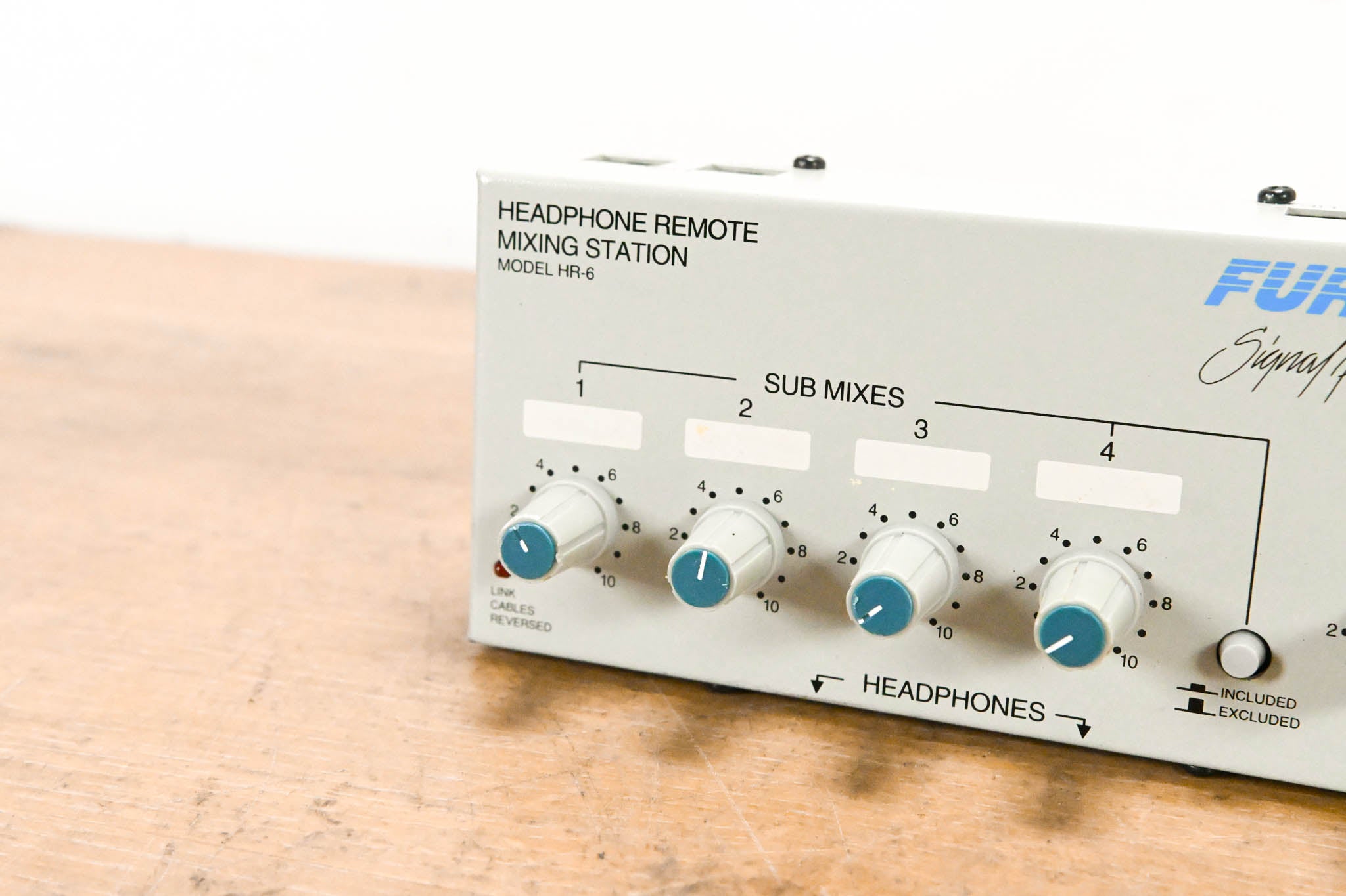 Furman HR-6 6-Channel Headphone Mixing Station