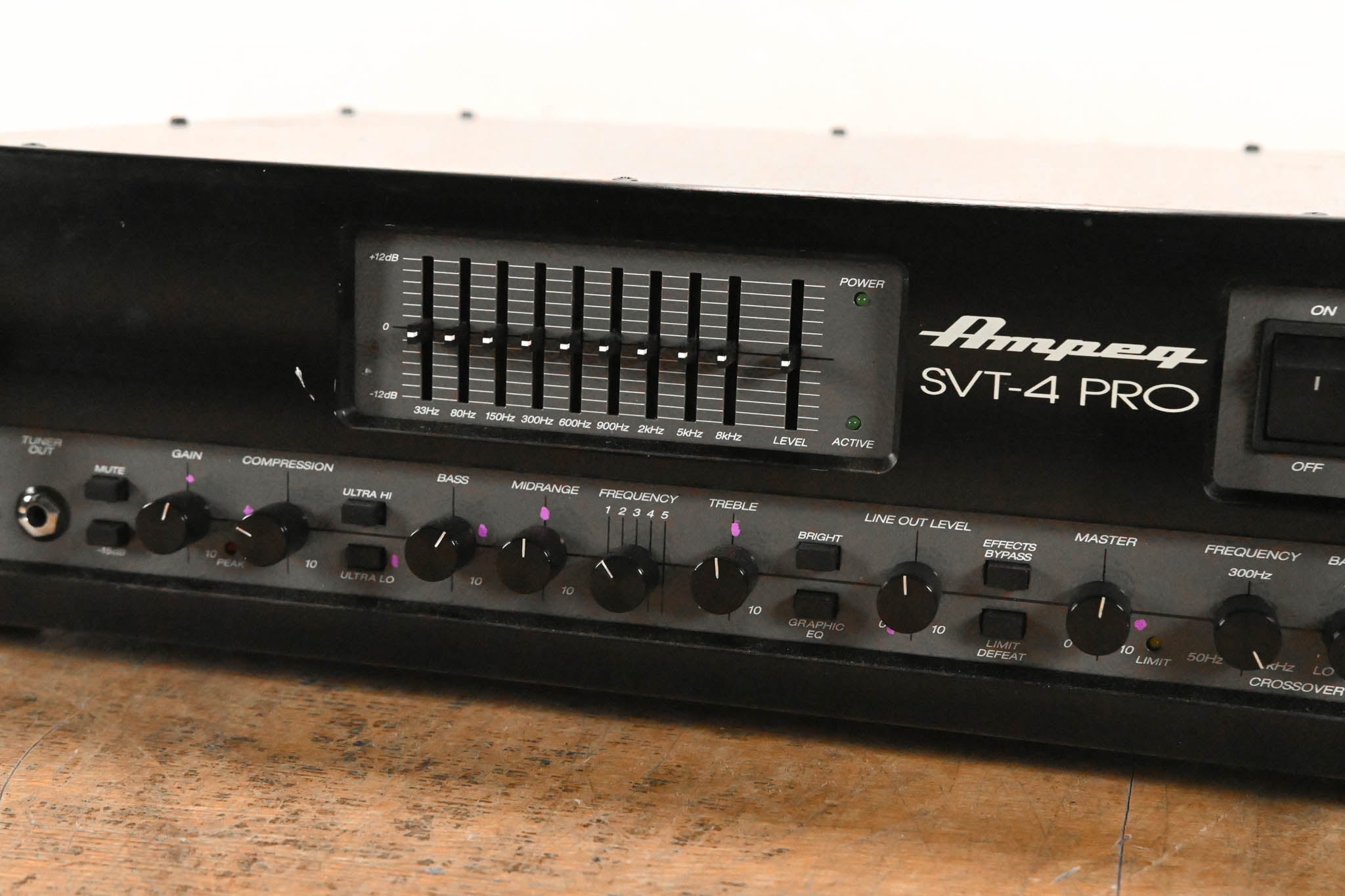 Ampeg SVT-4 PRO 1200W Bass Guitar Tube Amplifier Head