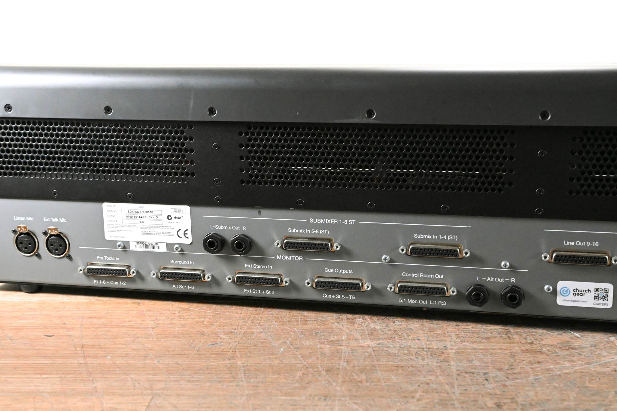 AVID C24 Pro Tools Control Surface (NO POWER SUPPLY) CG01EPX