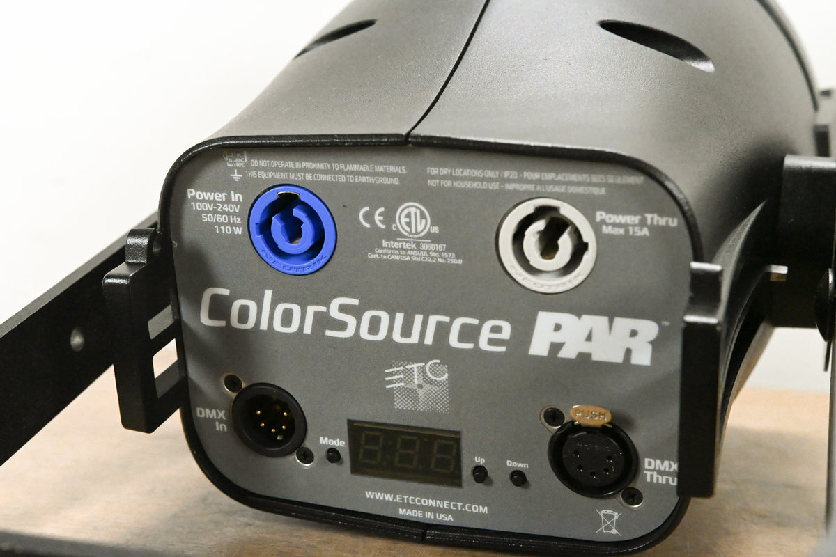 ETC ColorSource PAR Original RGBL LED Wash Light - Black