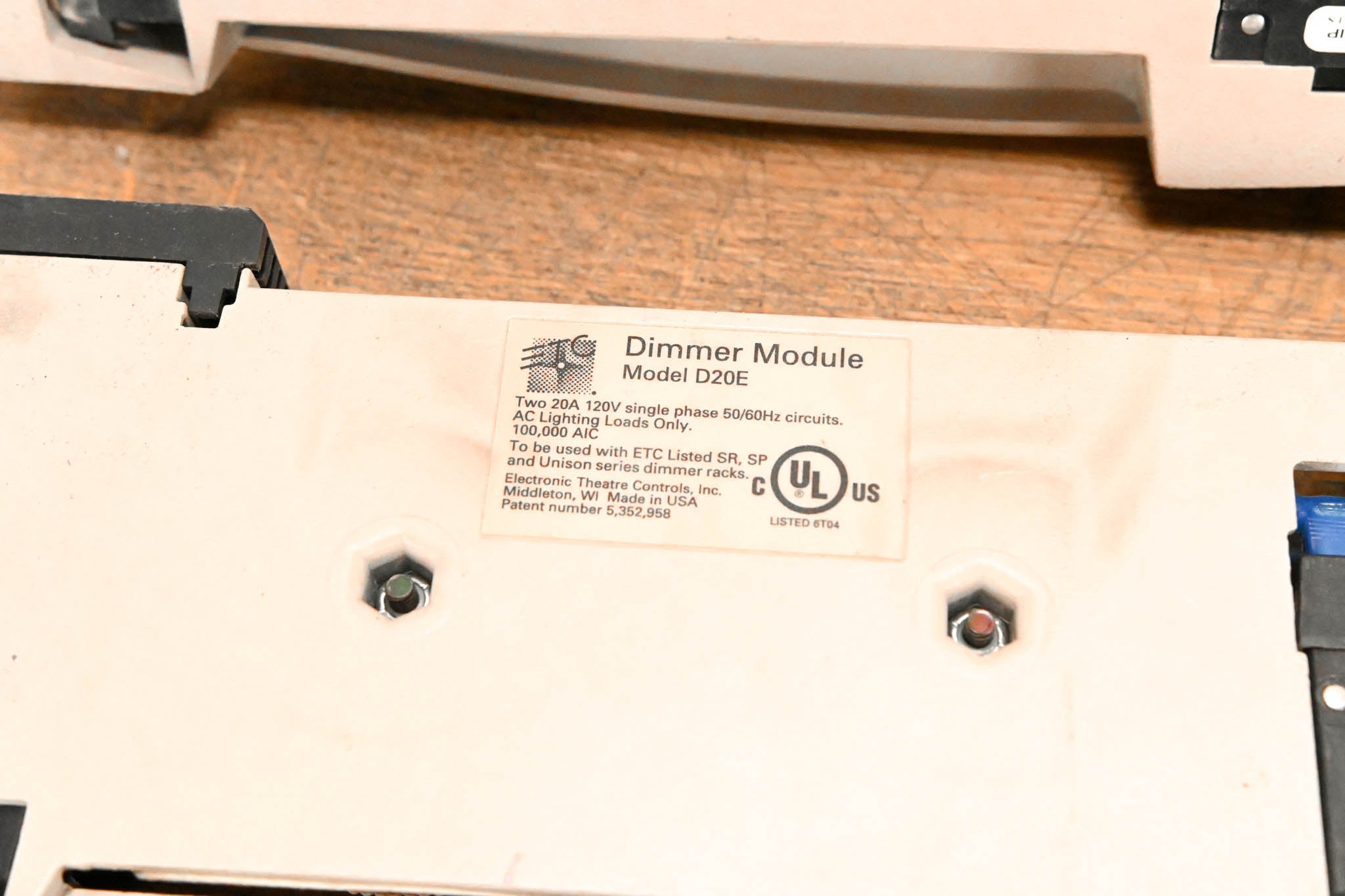 ETC D20E Dual 20A Dimmer Module (Pack of 4)